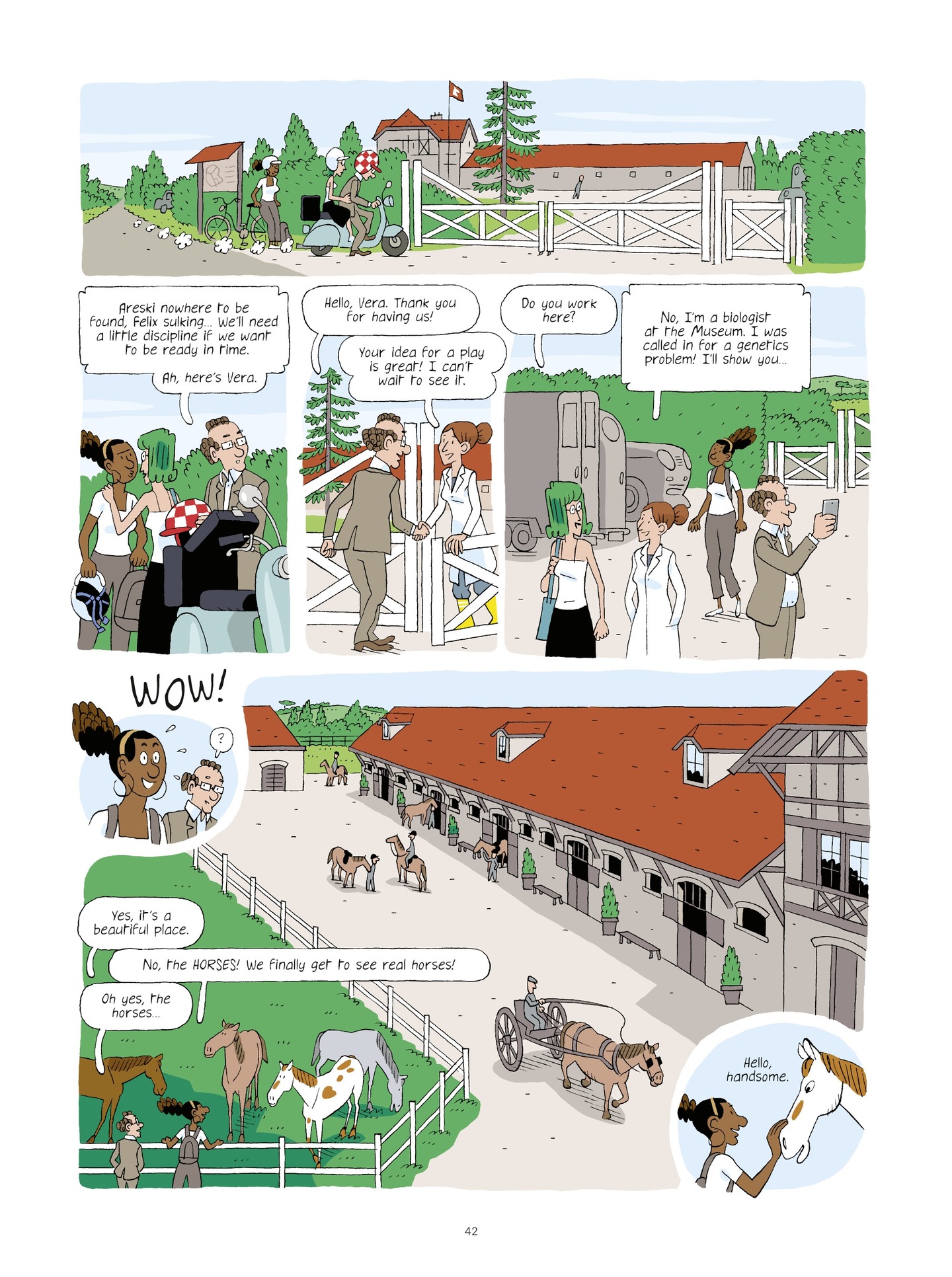 Evolution, Darwin, God, and the Horse-People (2022) issue 1 - Page 42