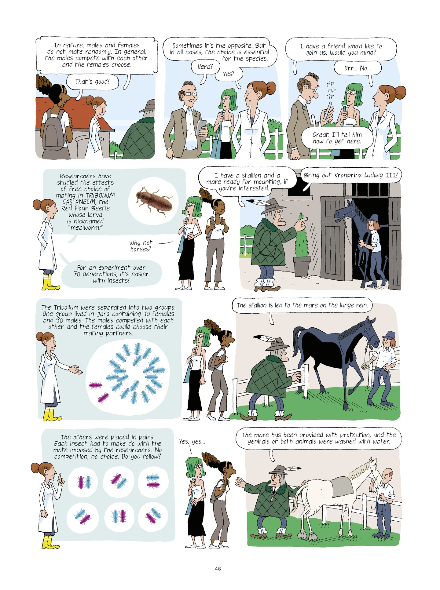 Evolution, Darwin, God, and the Horse-People (2022) issue 1 - Page 46