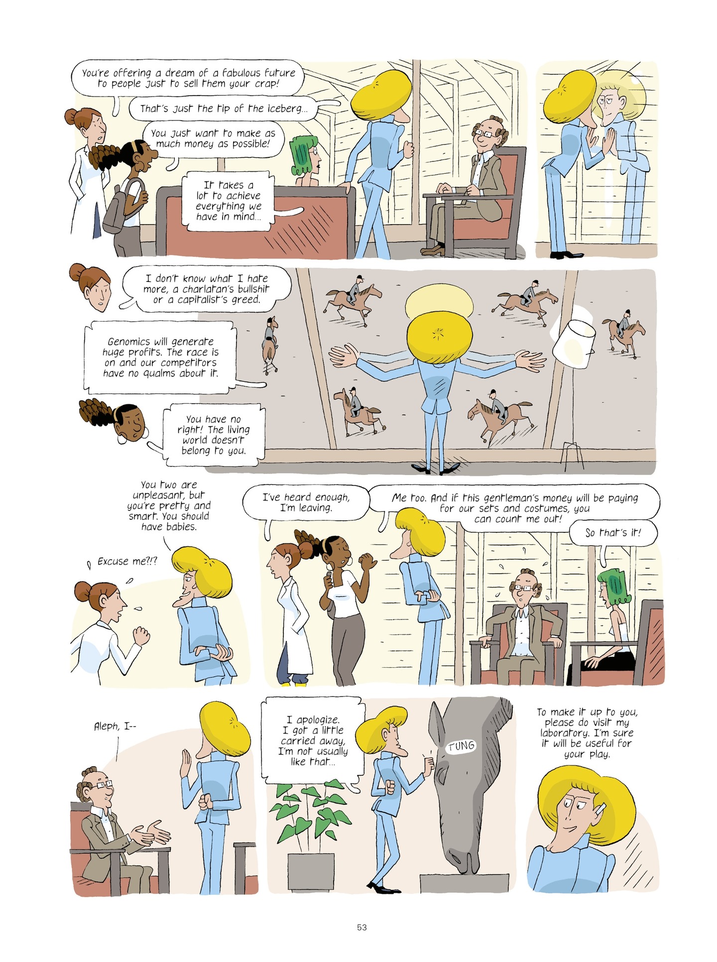 Evolution, Darwin, God, and the Horse-People (2022) issue 1 - Page 53