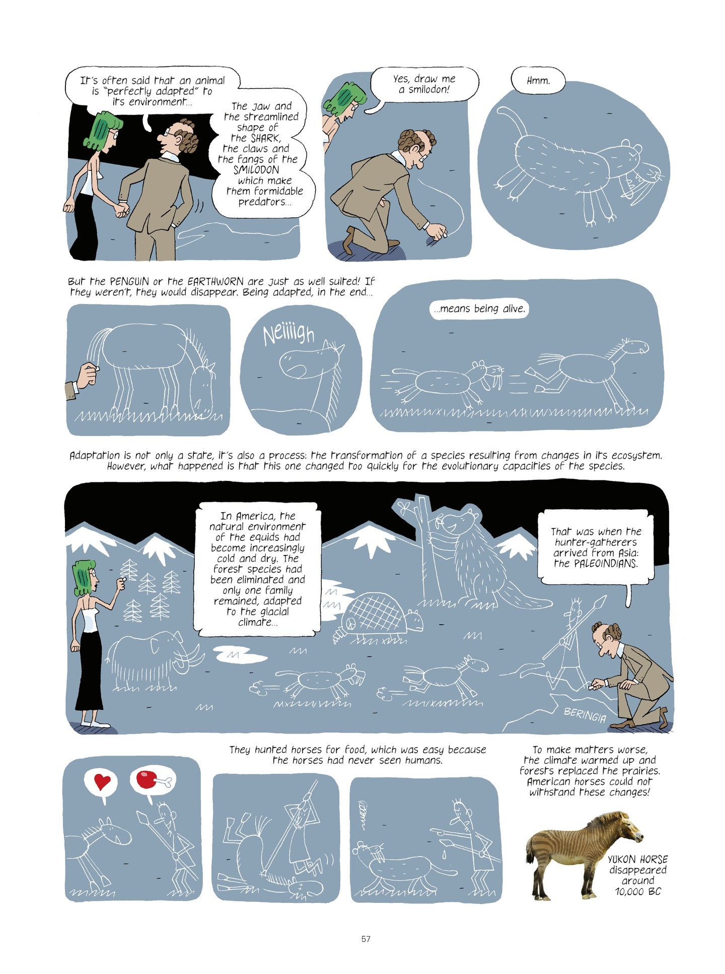 Evolution, Darwin, God, and the Horse-People (2022) issue 1 - Page 57