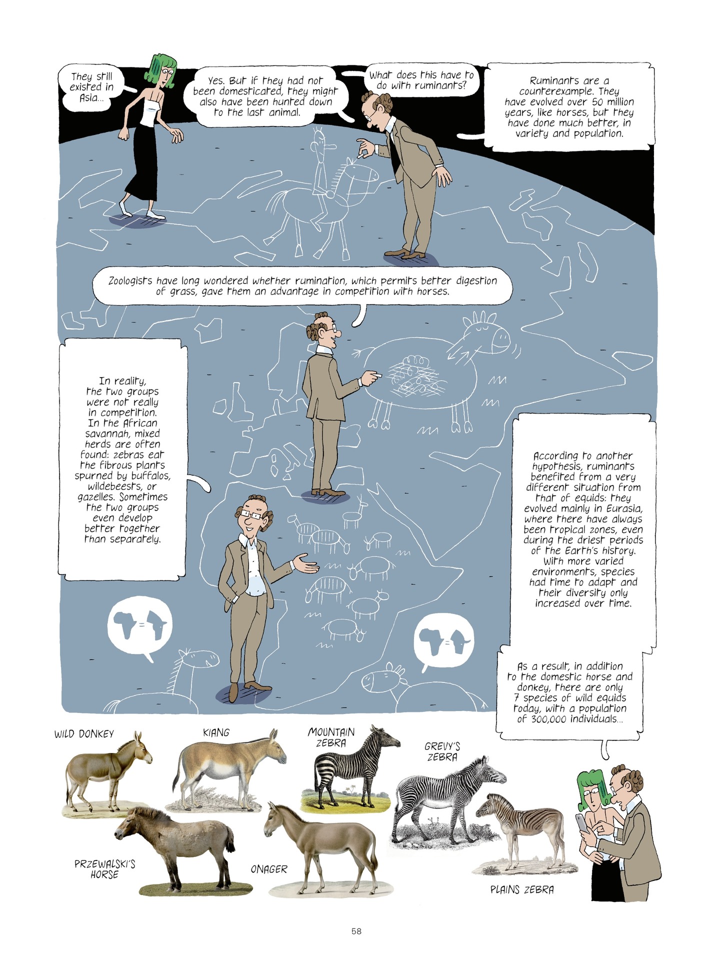 Evolution, Darwin, God, and the Horse-People (2022) issue 1 - Page 58