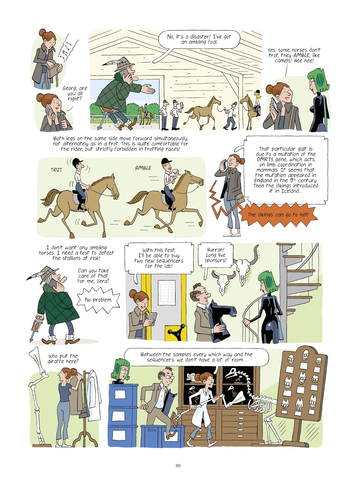 Evolution, Darwin, God, and the Horse-People (2022) issue 1 - Page 86