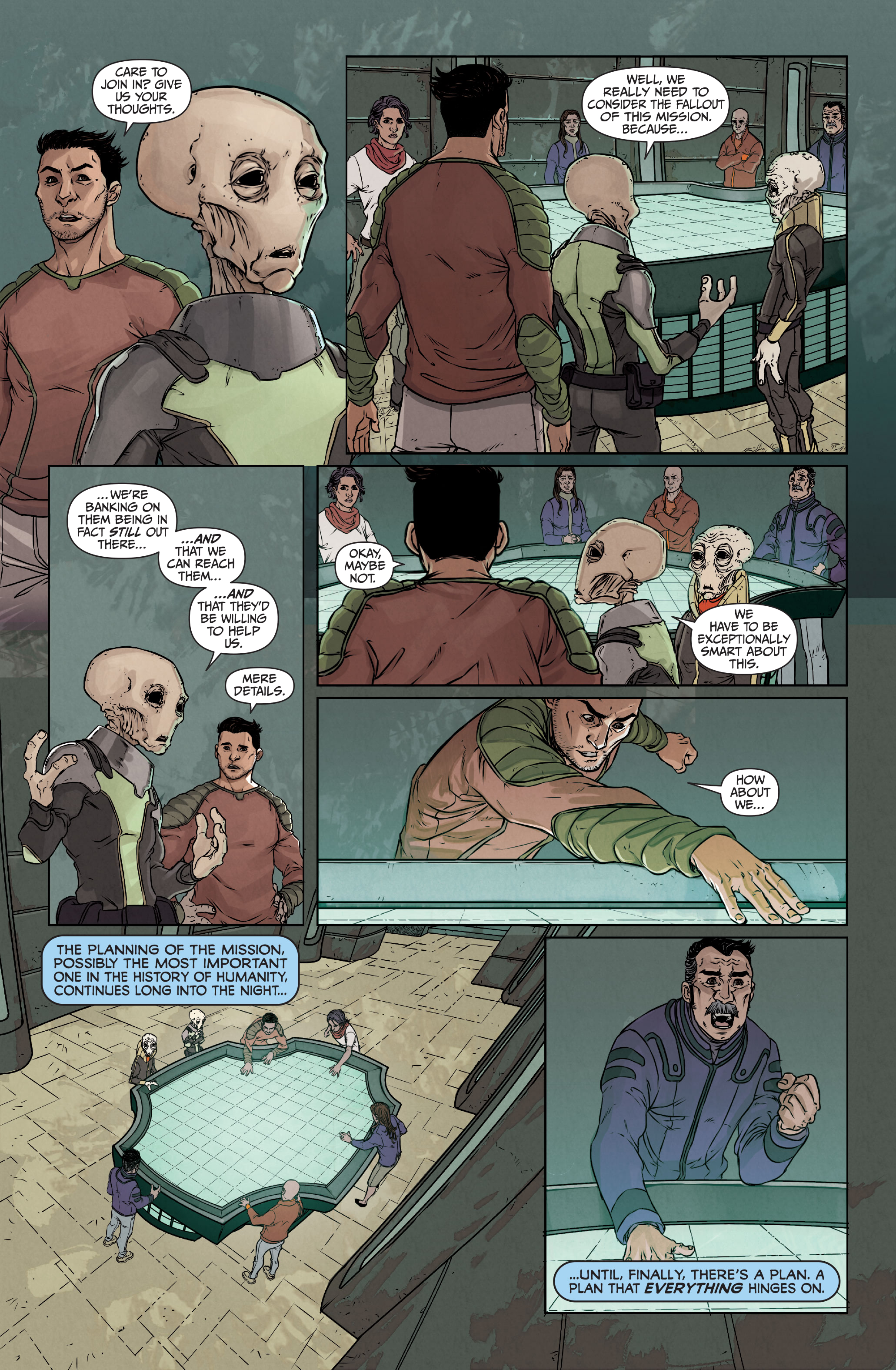 <{ $series->title }} issue 1 - Page 19