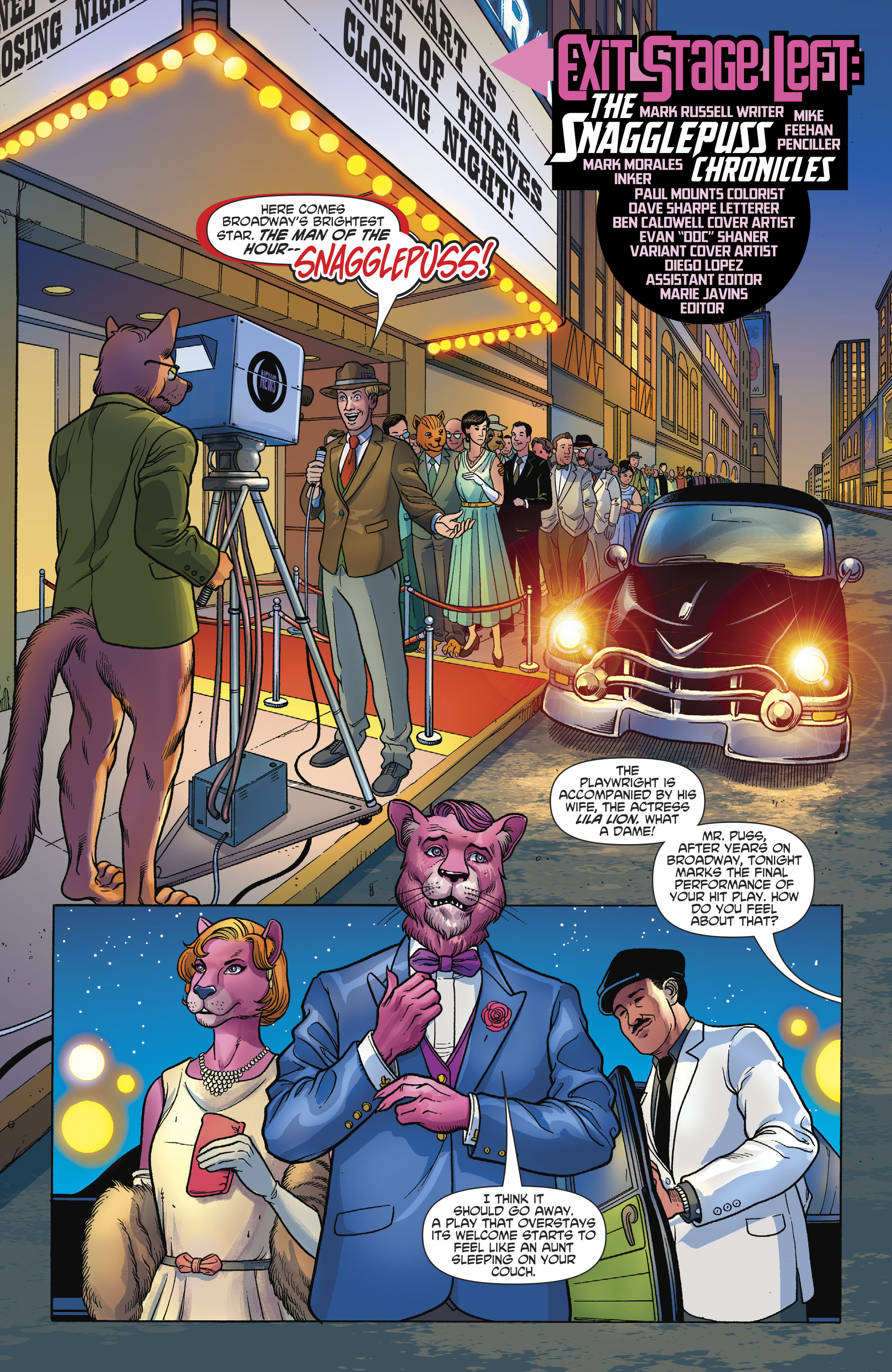 Exit Stage Left: The Snagglepuss Chronicles (2018-) issue 1 - Page 5