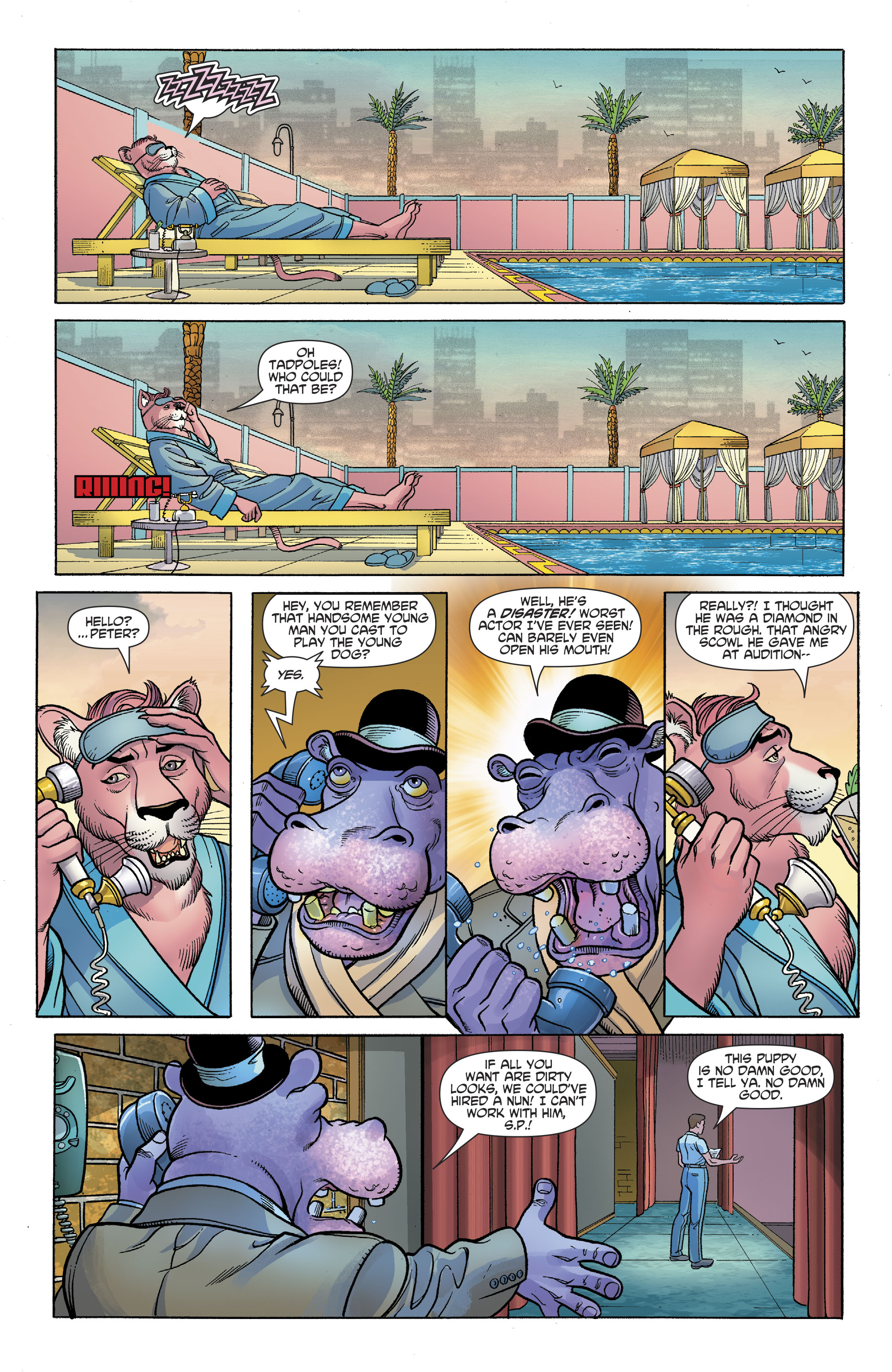 Exit Stage Left: The Snagglepuss Chronicles (2018-) issue 3 - Page 6