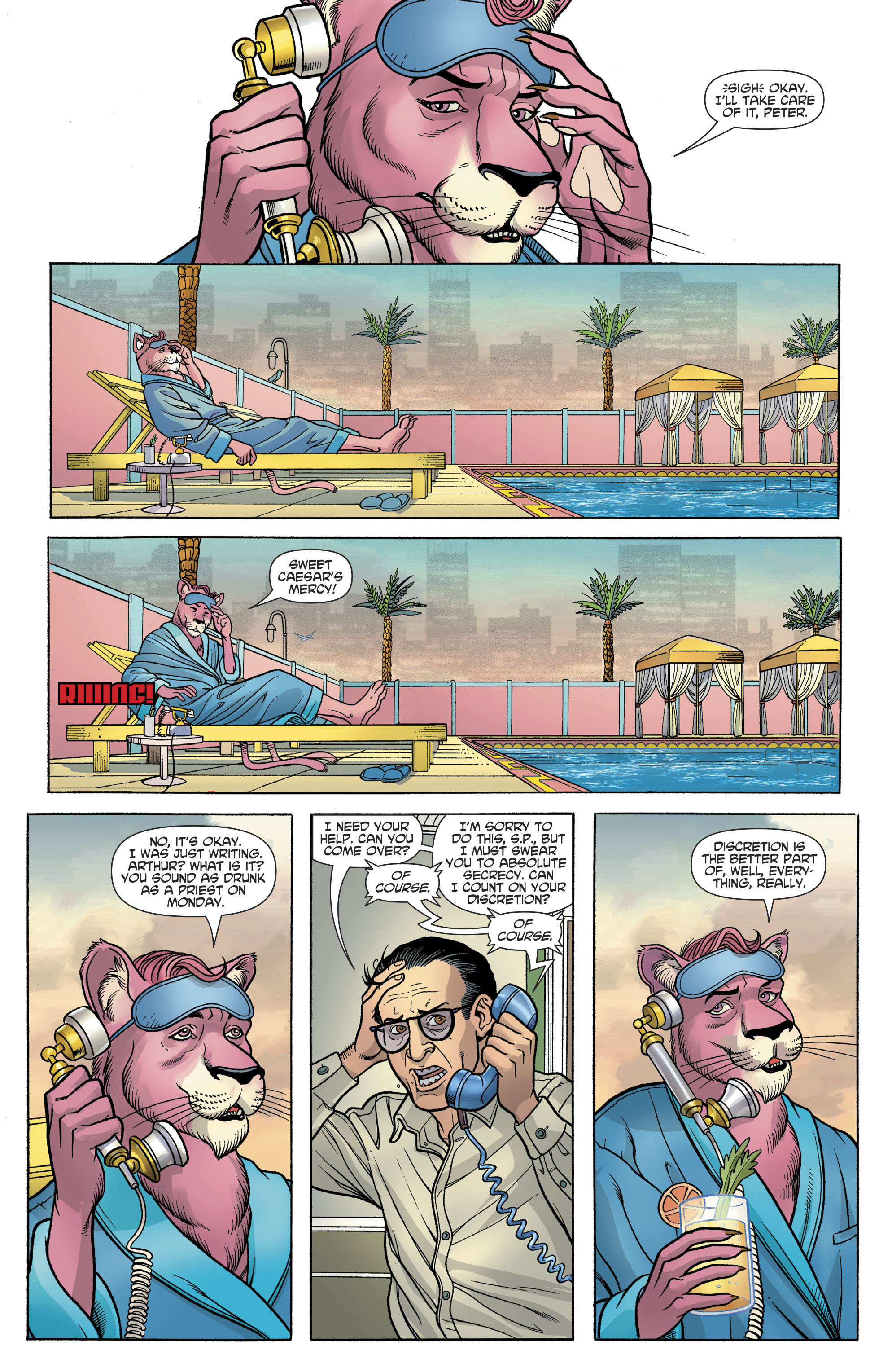 Exit Stage Left: The Snagglepuss Chronicles (2018-) issue 3 - Page 7