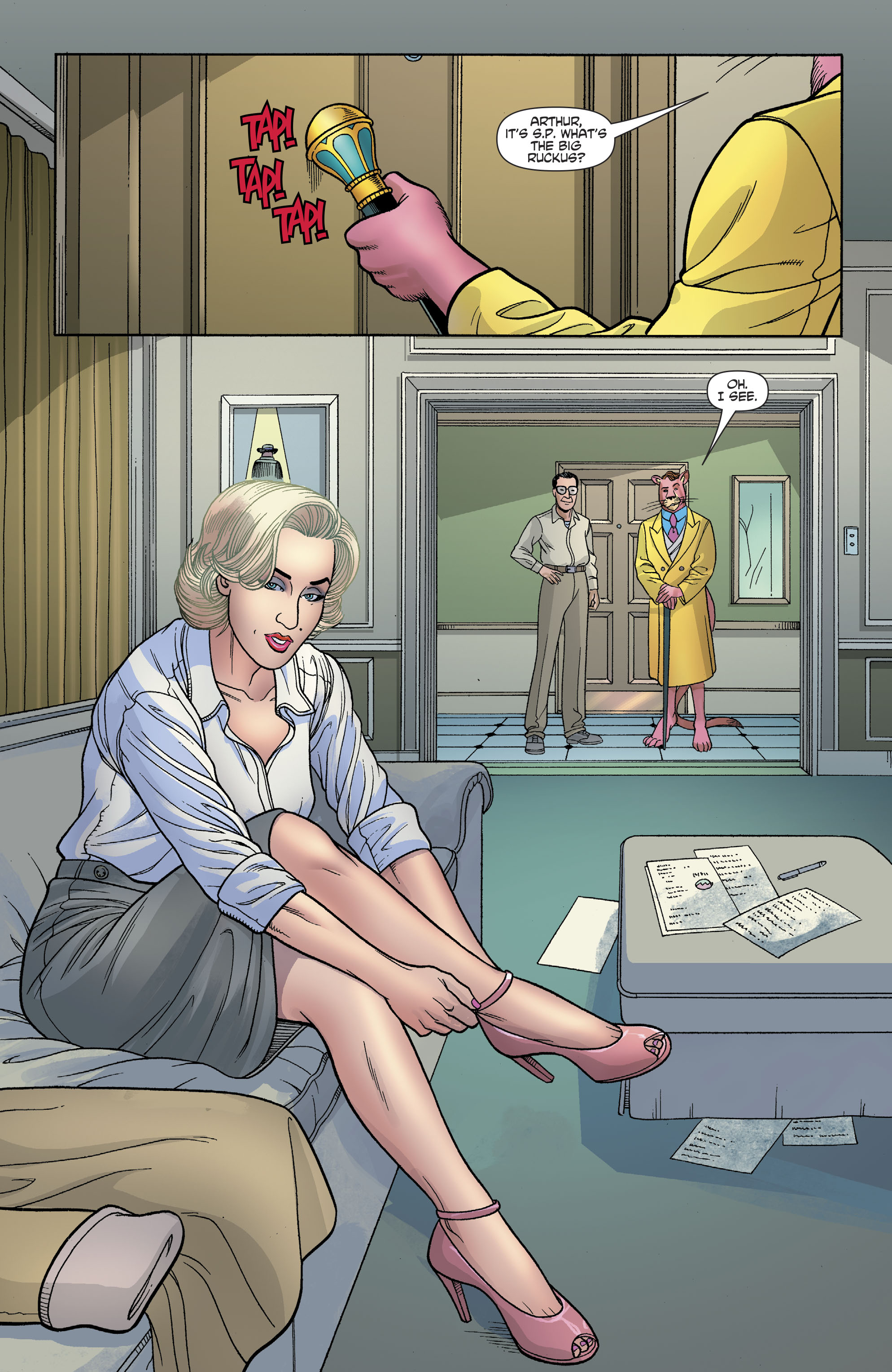 Exit Stage Left: The Snagglepuss Chronicles (2018-) issue 3 - Page 8