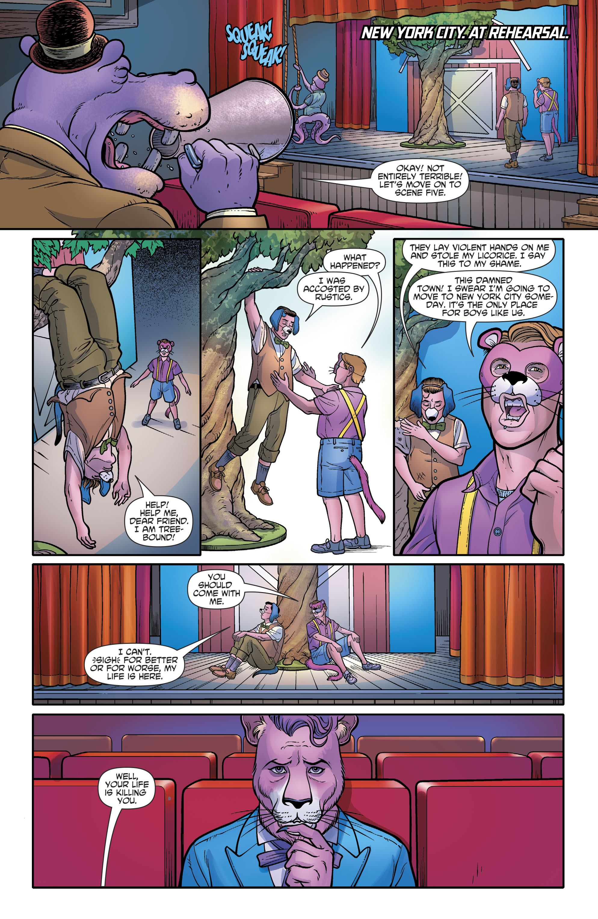 Exit Stage Left: The Snagglepuss Chronicles (2018-) issue 4 - Page 9