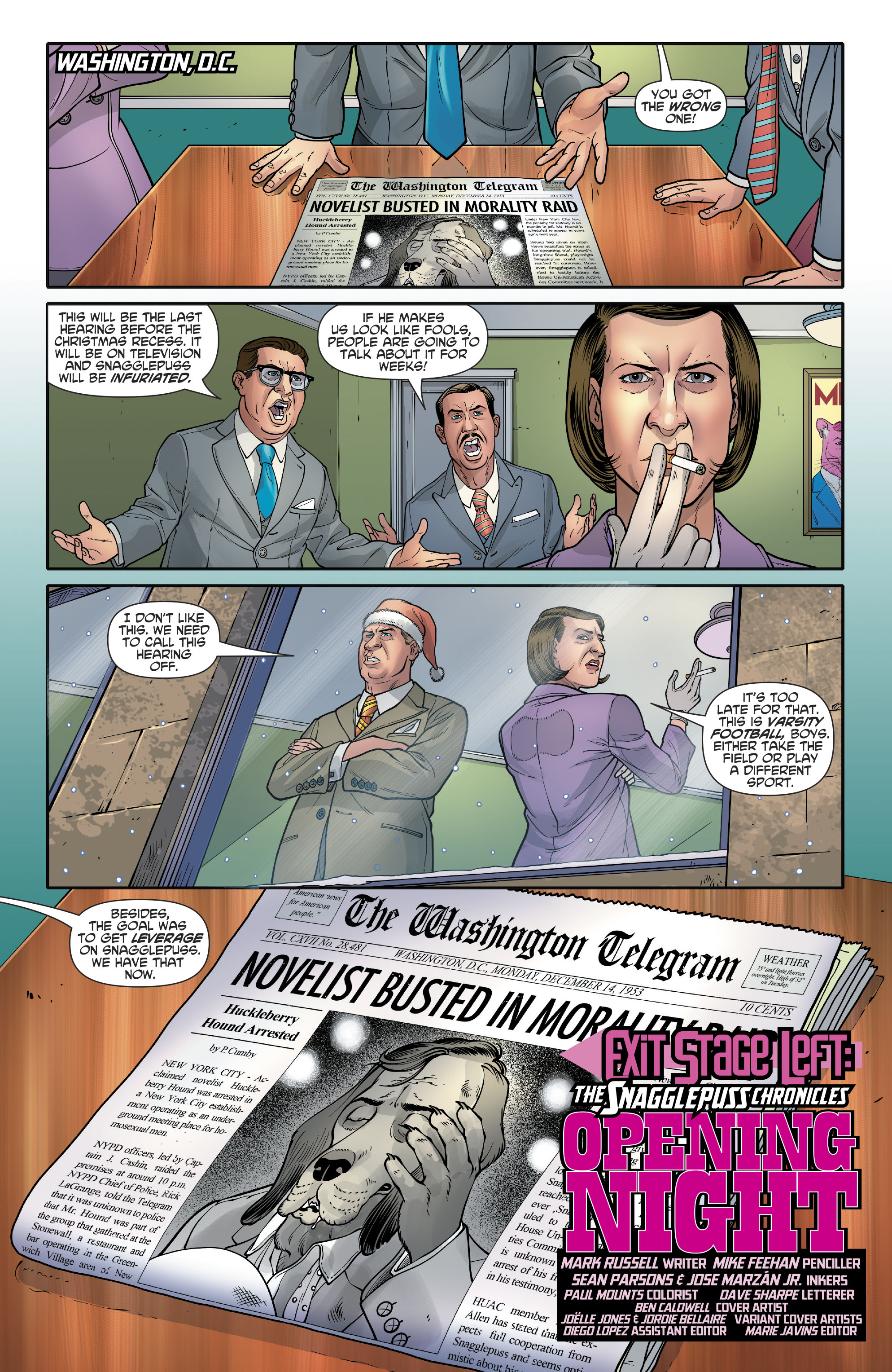 Exit Stage Left: The Snagglepuss Chronicles (2018-) issue 5 - Page 6