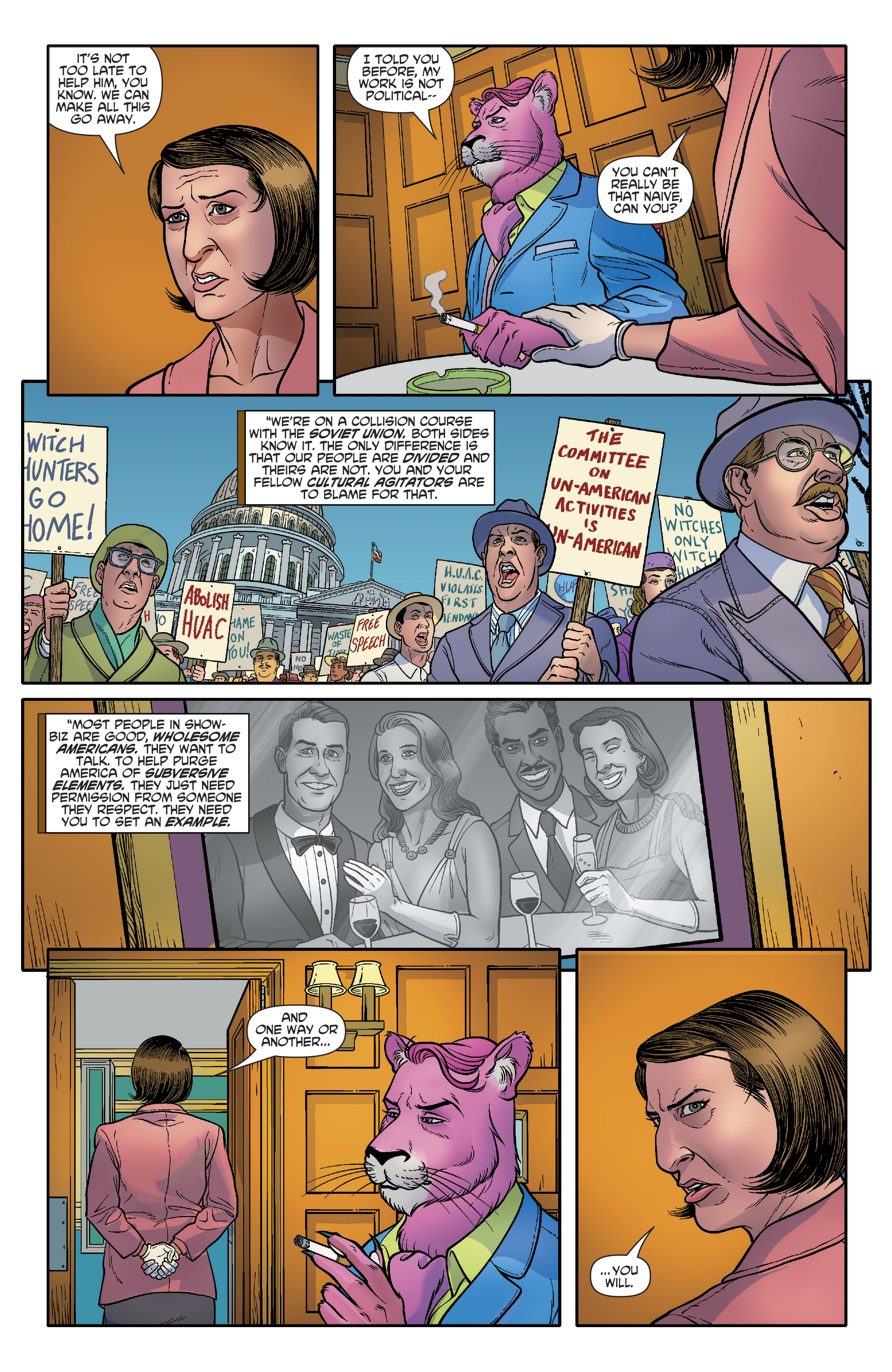 Exit Stage Left: The Snagglepuss Chronicles (2018-) issue 5 - Page 8