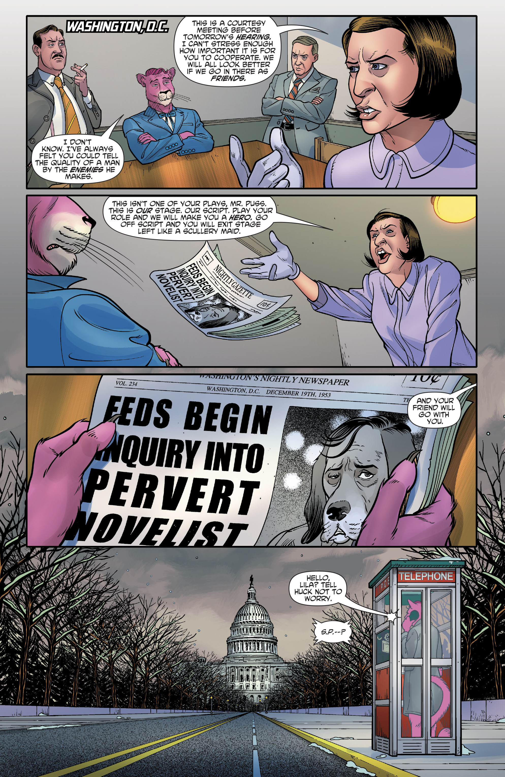 Exit Stage Left: The Snagglepuss Chronicles (2018-) issue 5 - Page 13