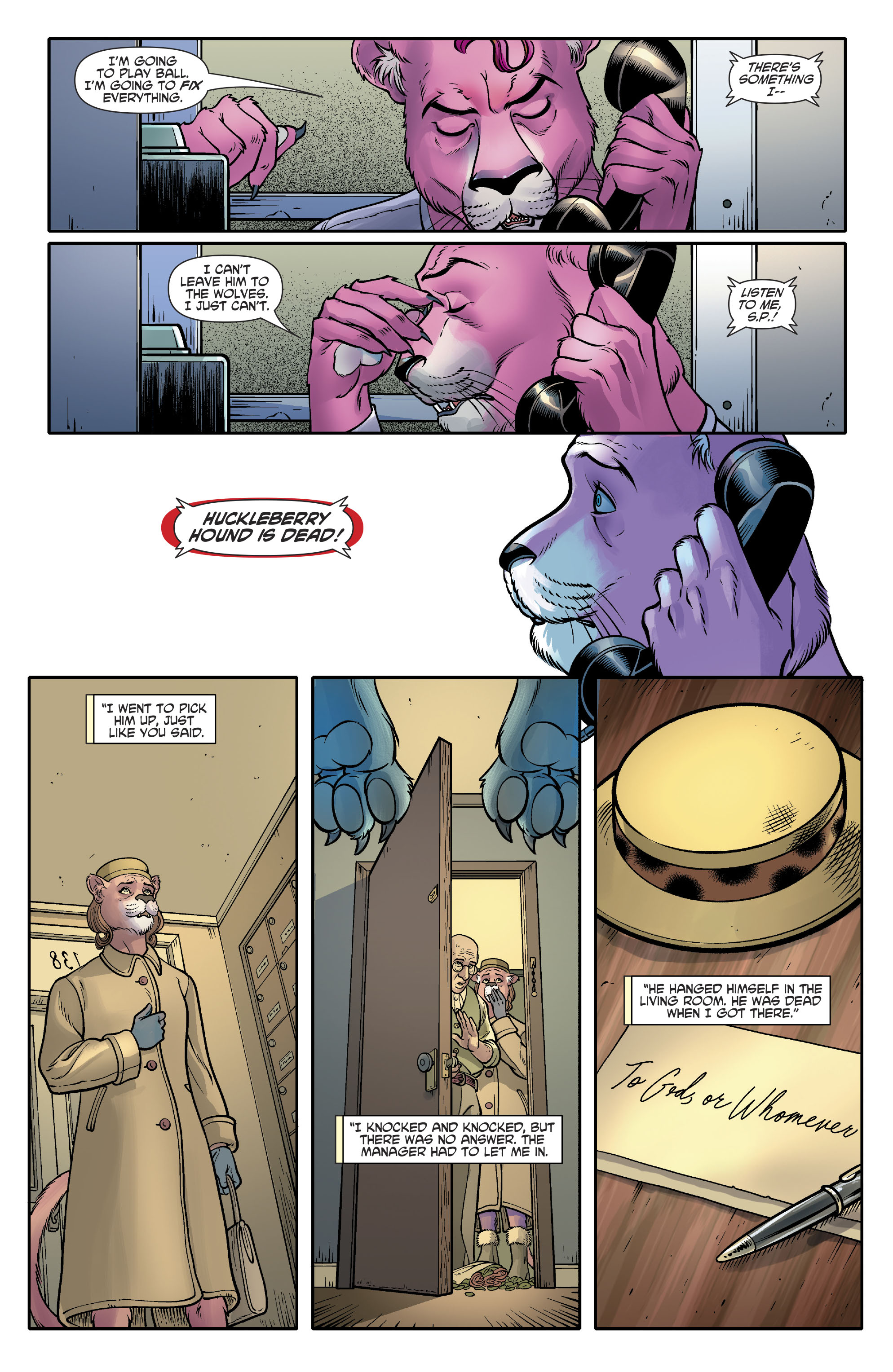 Exit Stage Left: The Snagglepuss Chronicles (2018-) issue 5 - Page 14