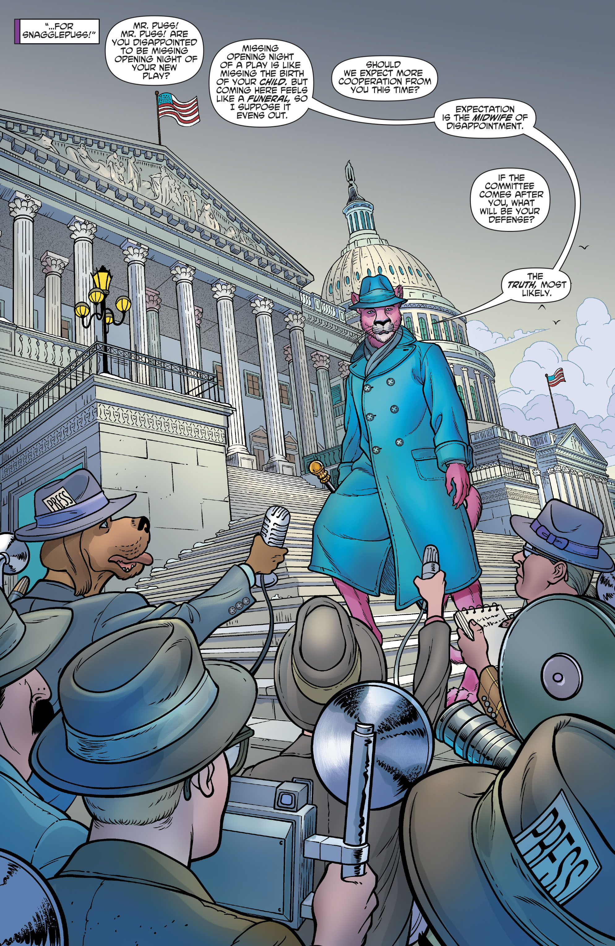 Exit Stage Left: The Snagglepuss Chronicles (2018-) issue 5 - Page 17