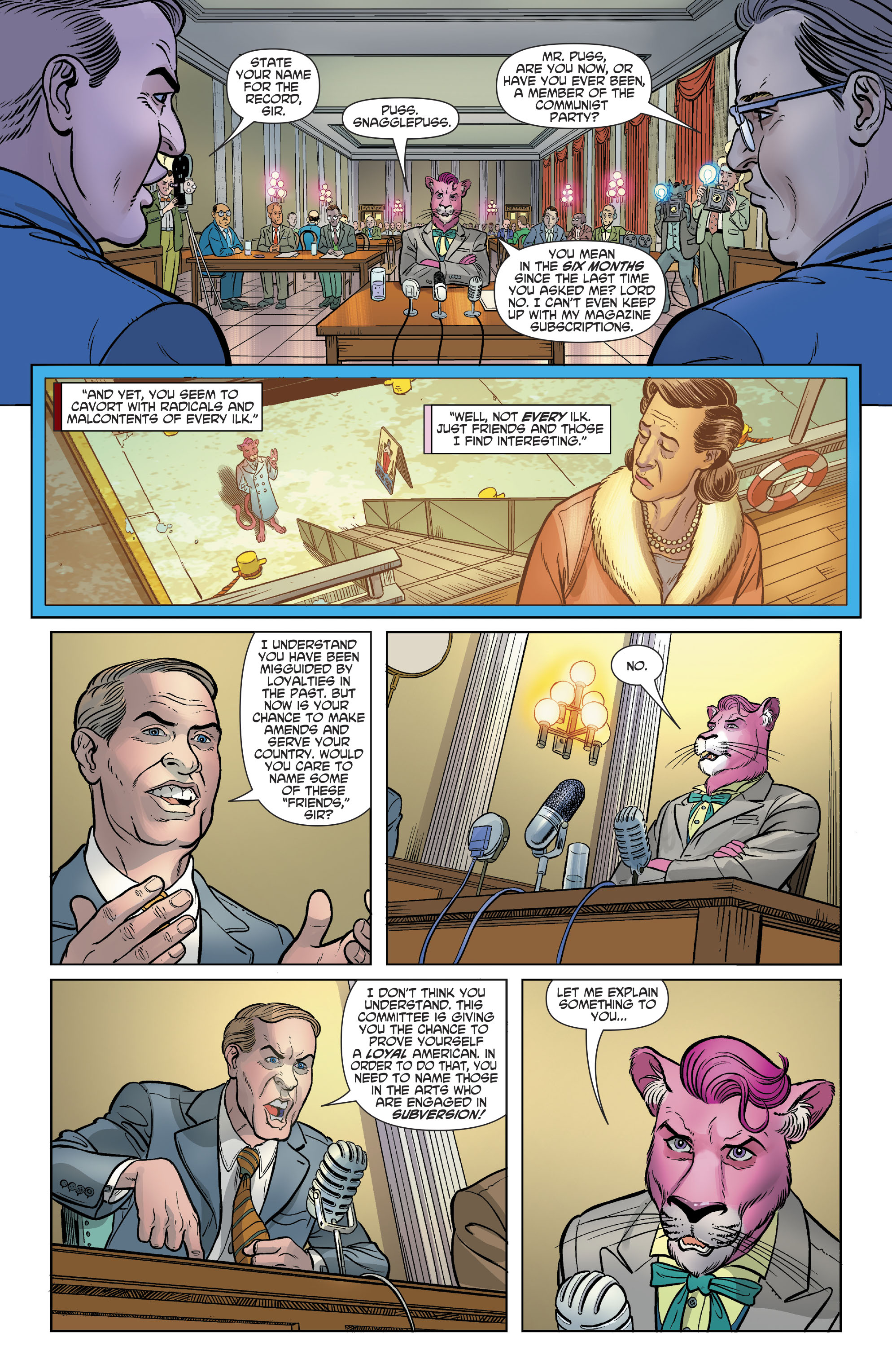 Exit Stage Left: The Snagglepuss Chronicles (2018-) issue 5 - Page 18