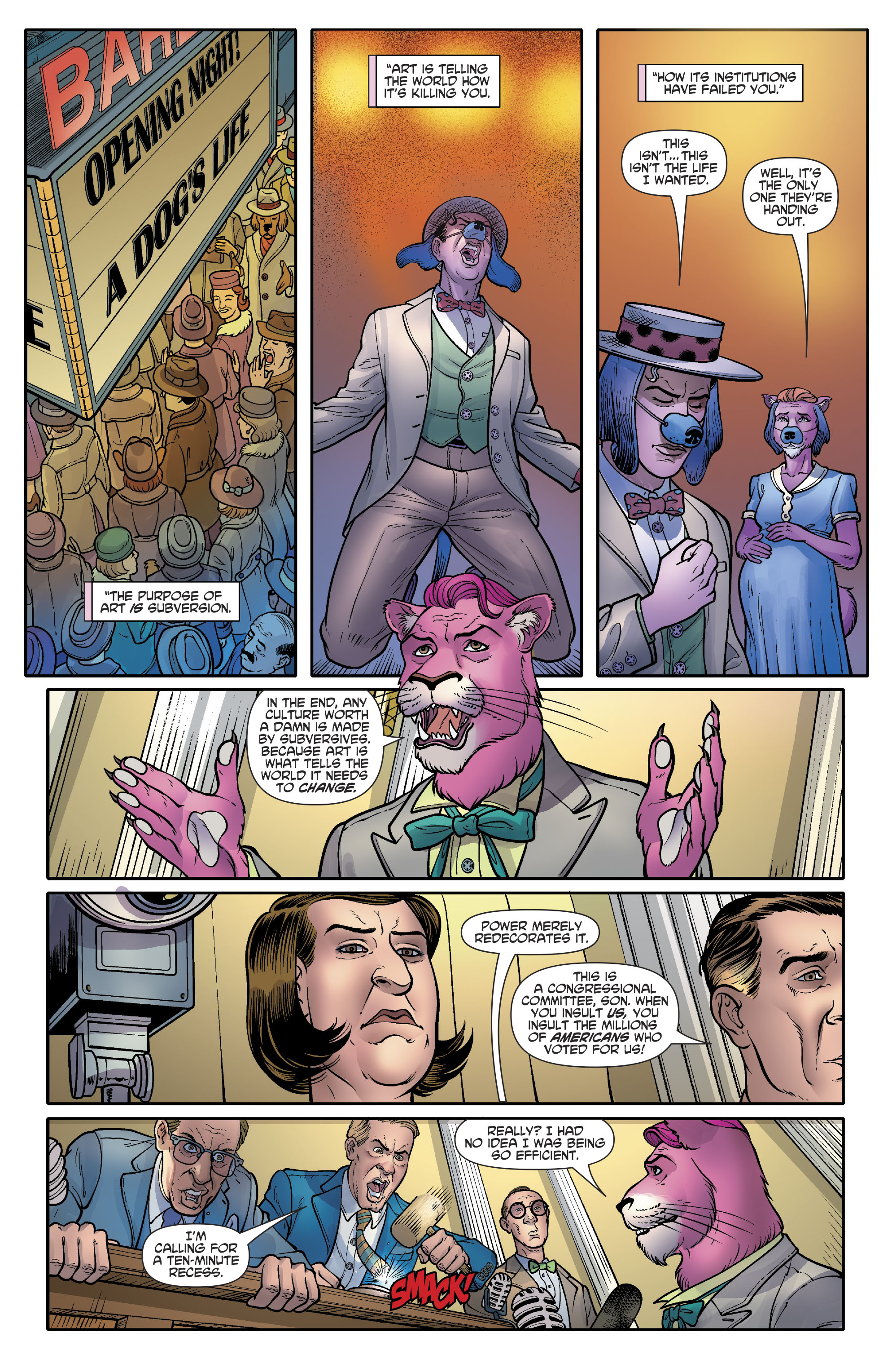 Exit Stage Left: The Snagglepuss Chronicles (2018-) issue 5 - Page 19