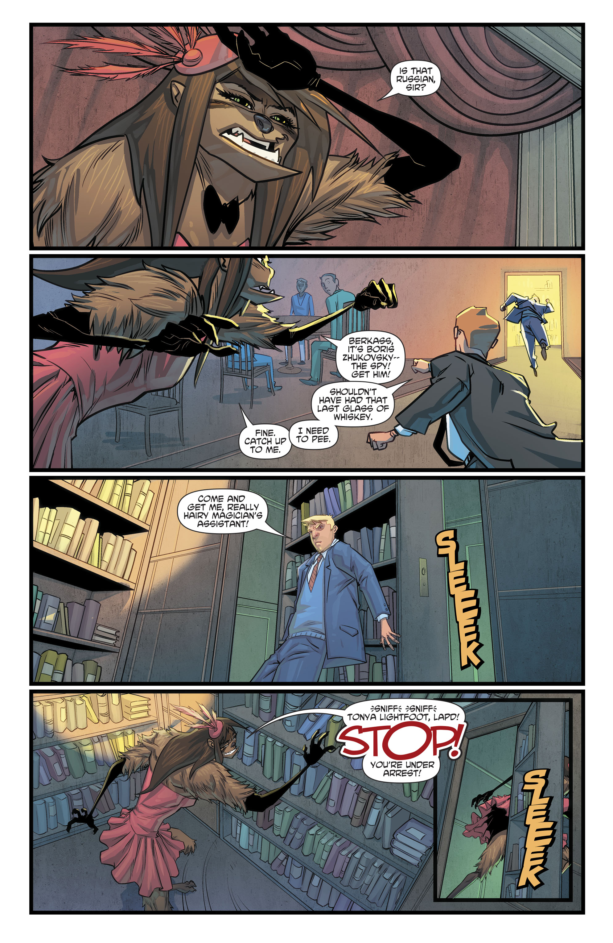 Exit Stage Left: The Snagglepuss Chronicles (2018-) issue 6 - Page 27