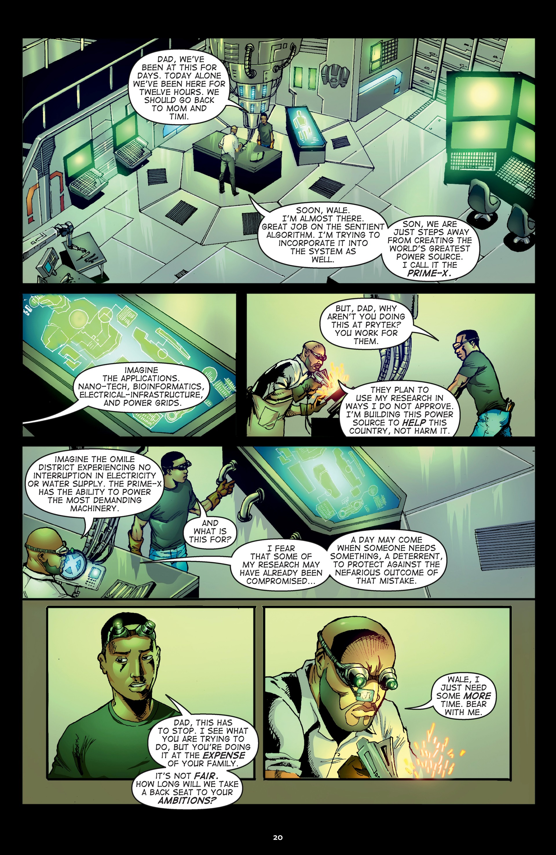 E.X.O.: The Legend of Wale Williams (2021-) issue Vol. 1 - Page 20