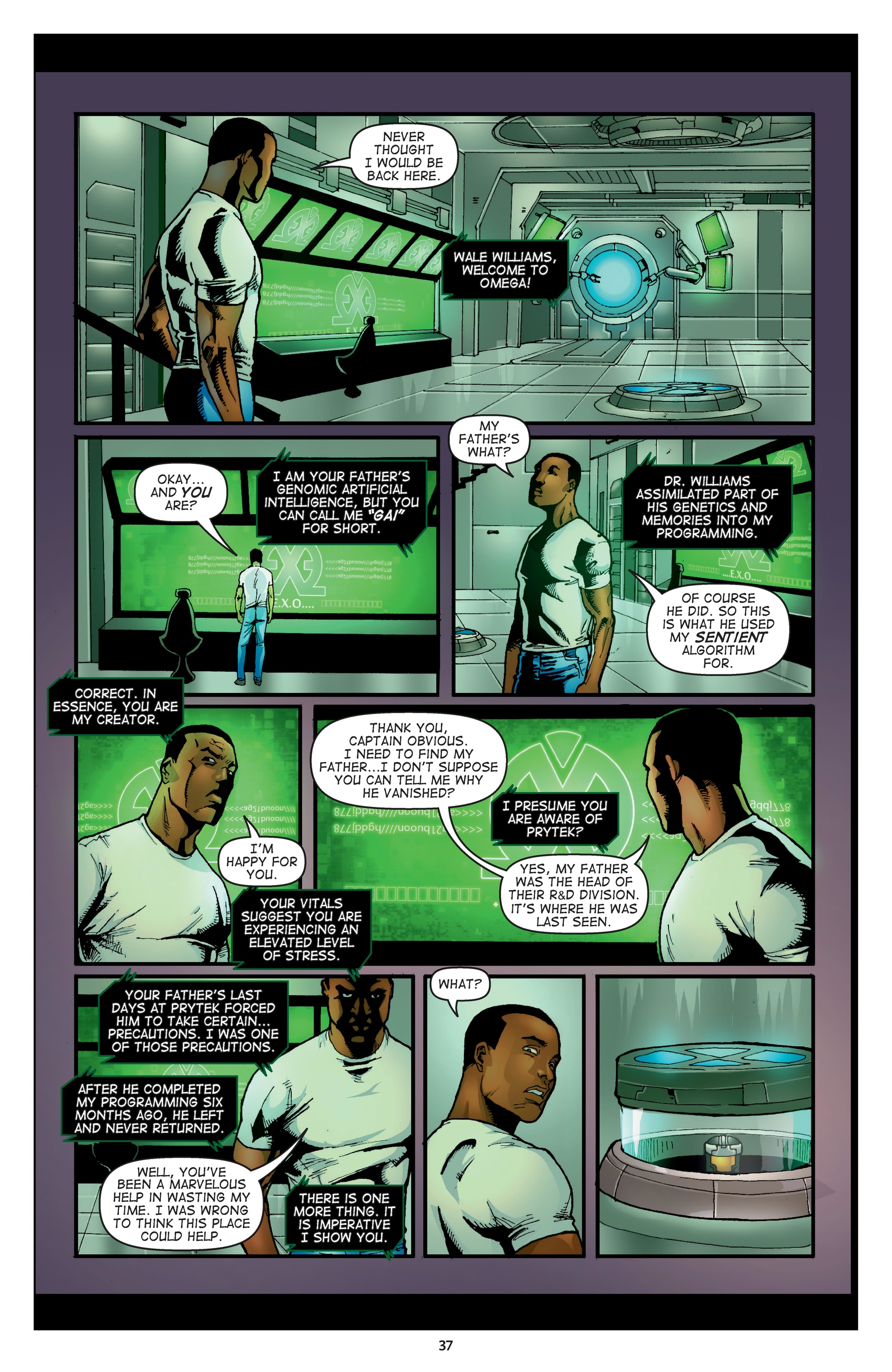 E.X.O.: The Legend of Wale Williams (2021-) issue Vol. 1 - Page 37