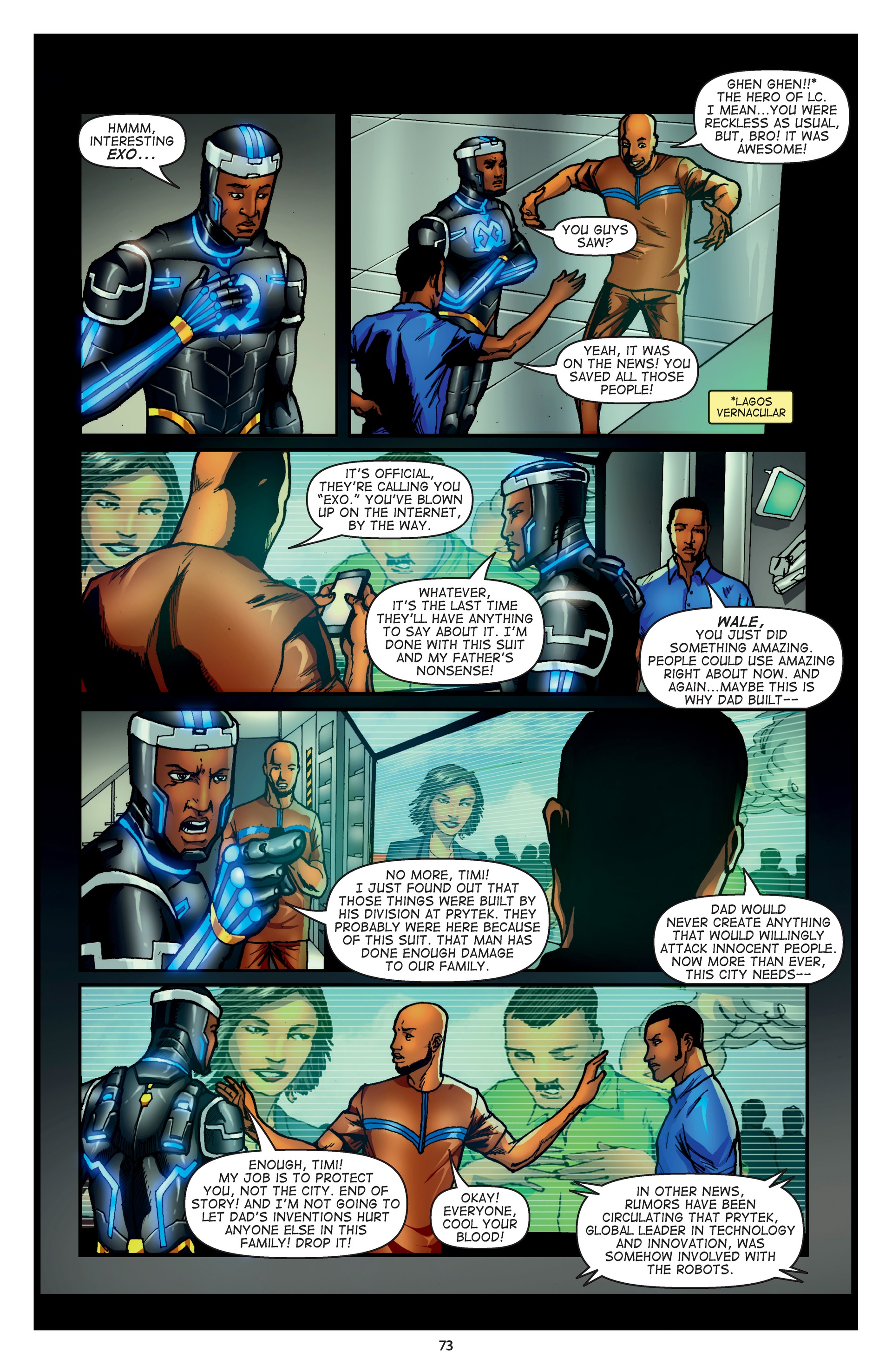 E.X.O.: The Legend of Wale Williams (2021-) issue Vol. 1 - Page 73