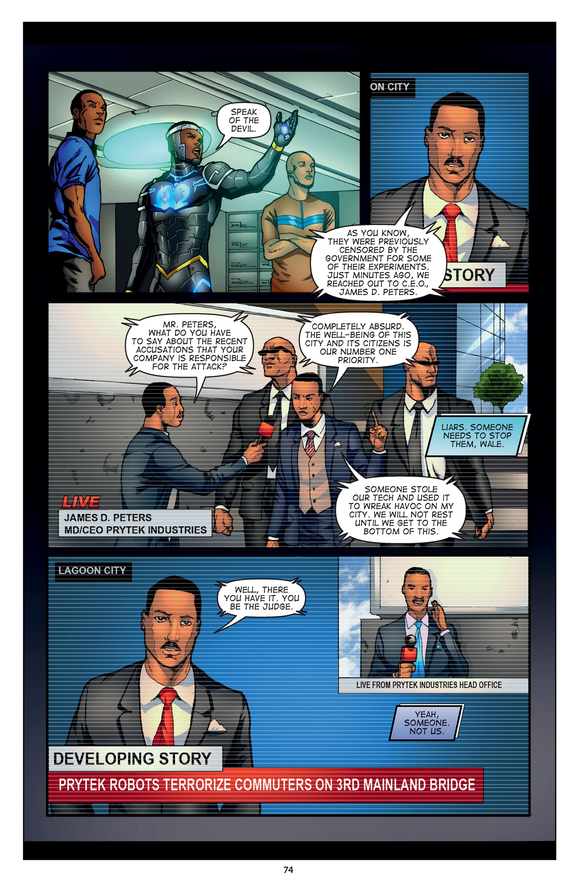 E.X.O.: The Legend of Wale Williams (2021-) issue Vol. 1 - Page 74