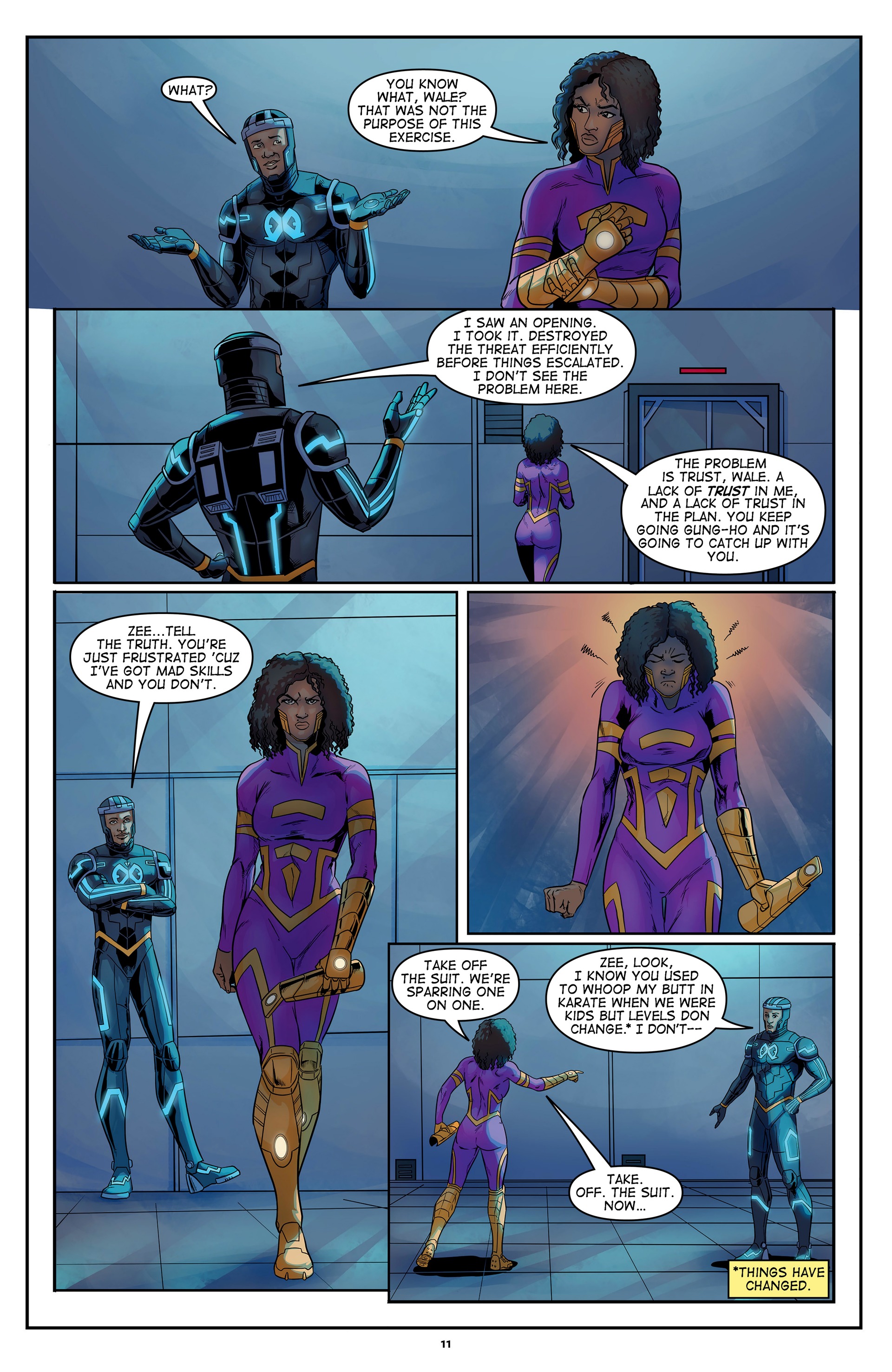 E.X.O.: The Legend of Wale Williams (2021-) issue Vol. 2 - Page 12