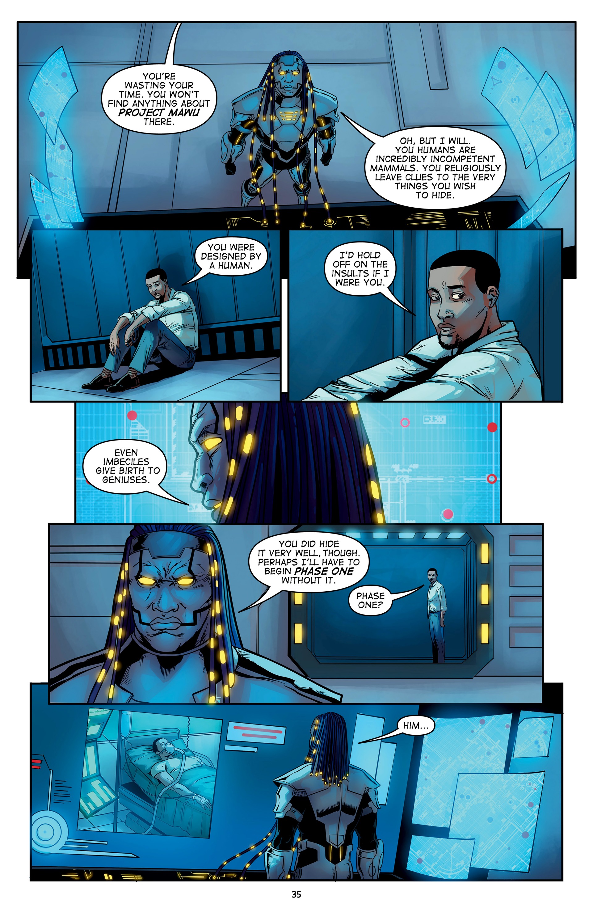 E.X.O.: The Legend of Wale Williams (2021-) issue Vol. 2 - Page 36