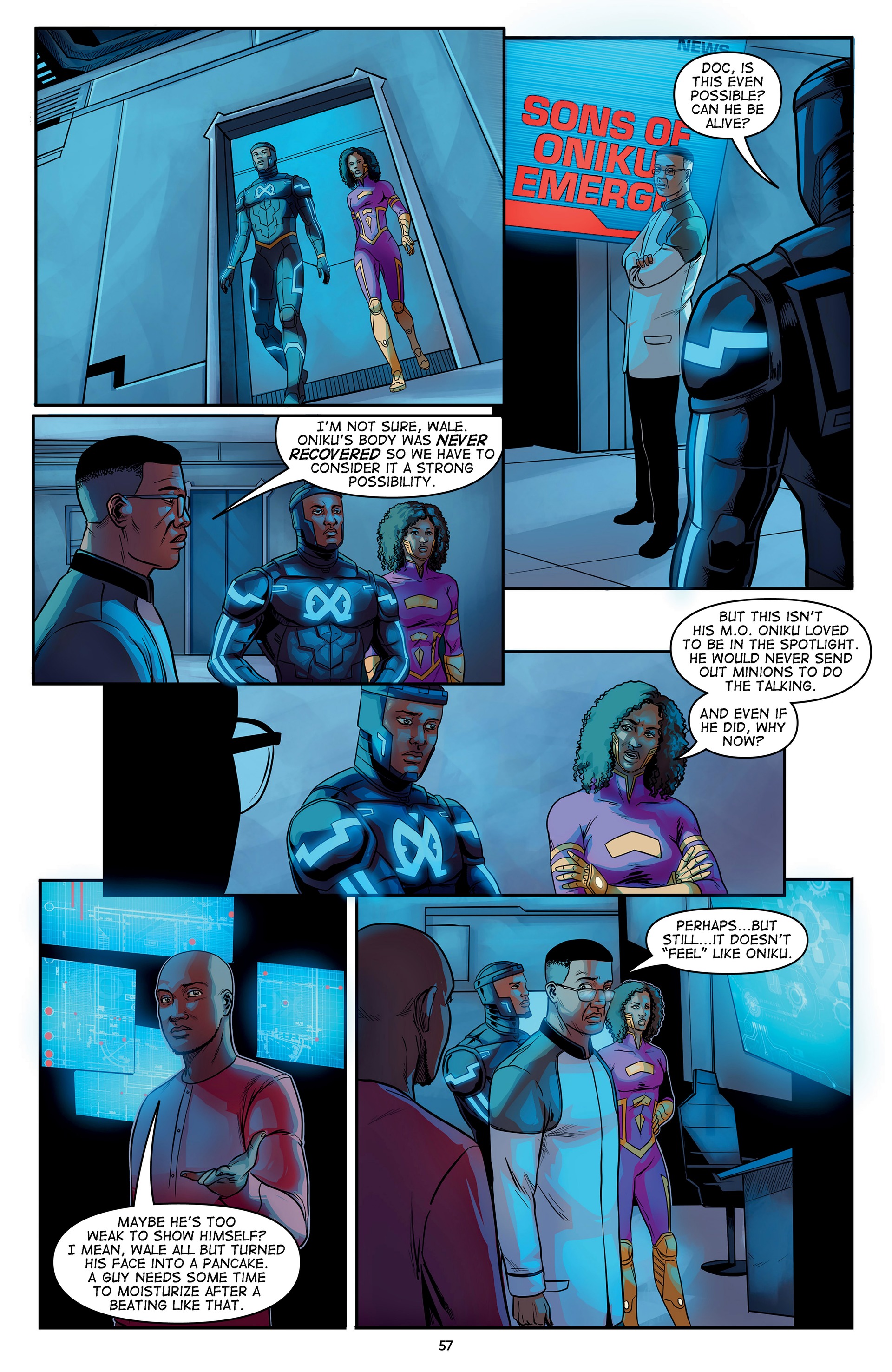 E.X.O.: The Legend of Wale Williams (2021-) issue Vol. 2 - Page 58