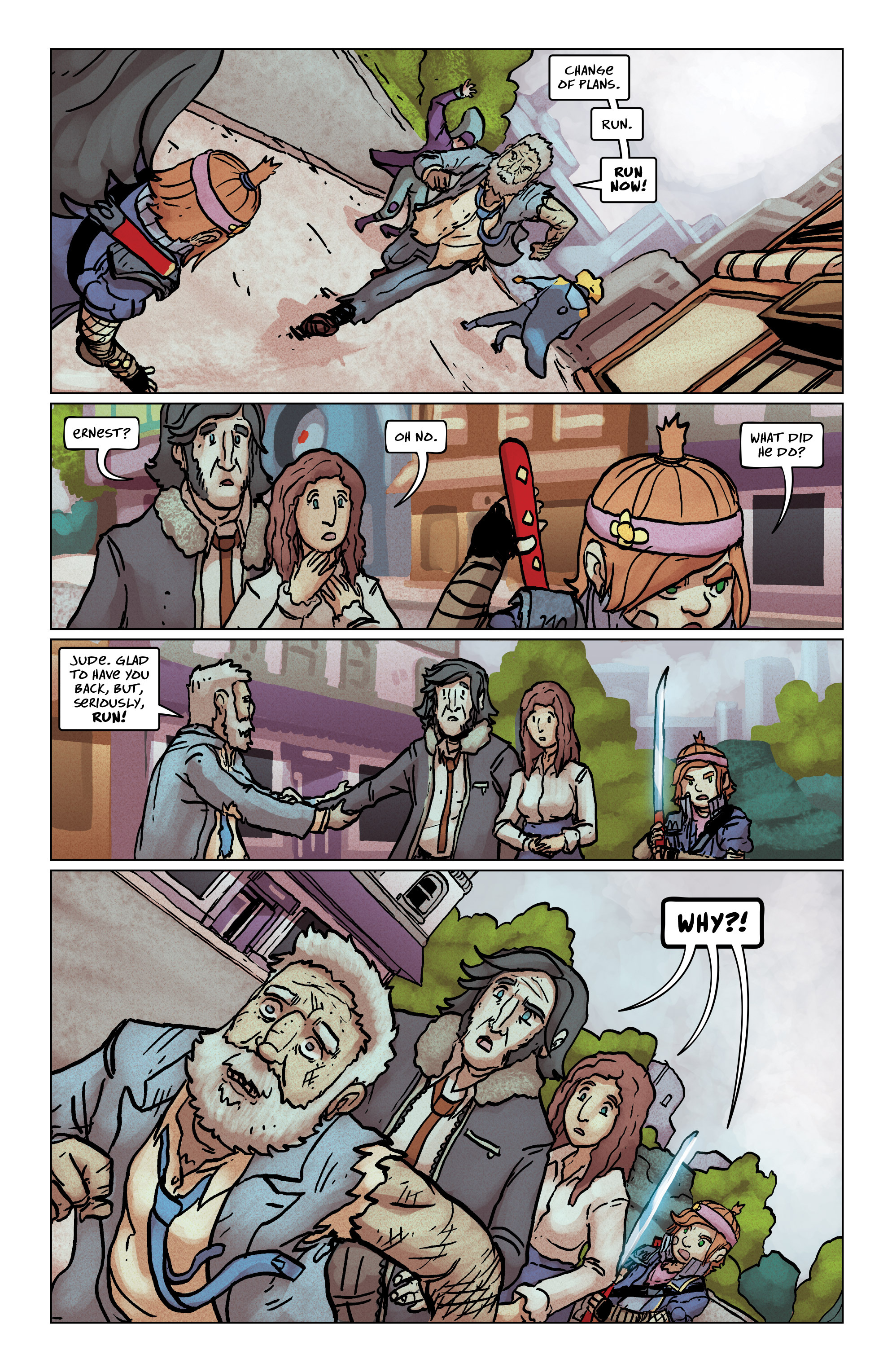 <{ $series->title }} issue 4 - Page 21