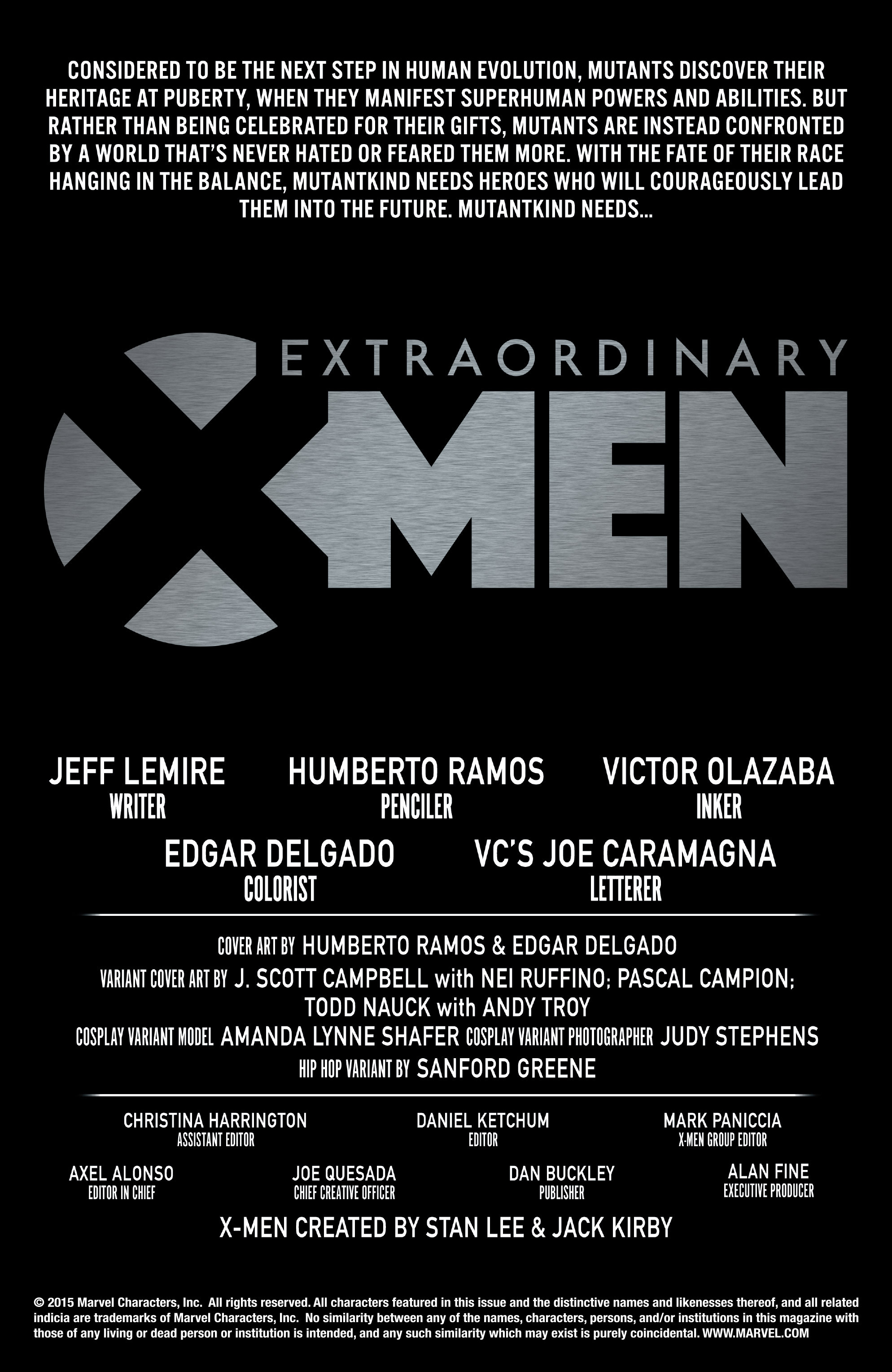 Extraordinary X-Men (2015-): Chapter 1 - Page 2