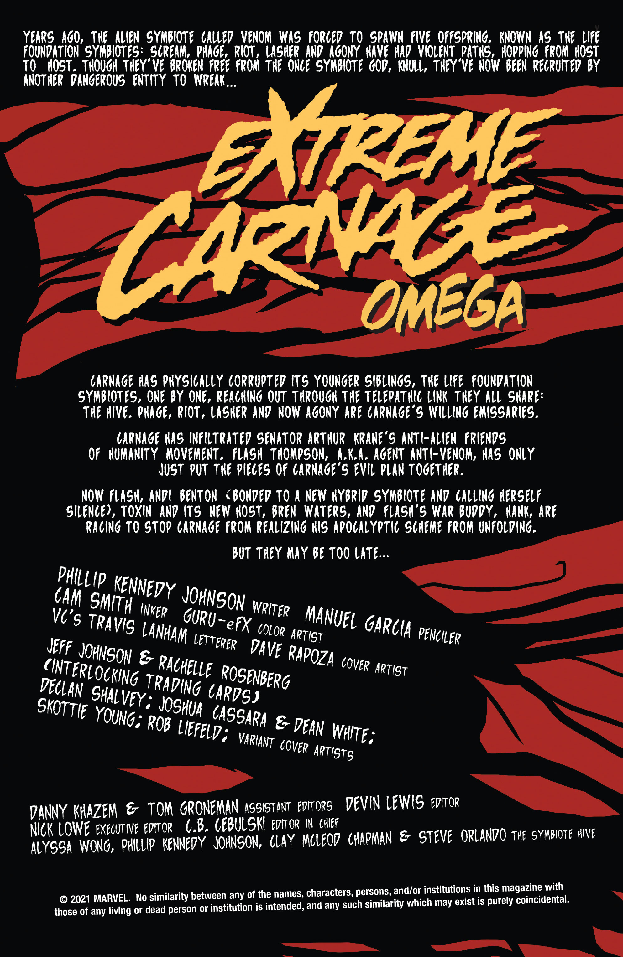 Extreme Carnage: Omega (2021): Chapter 1 - Page 2