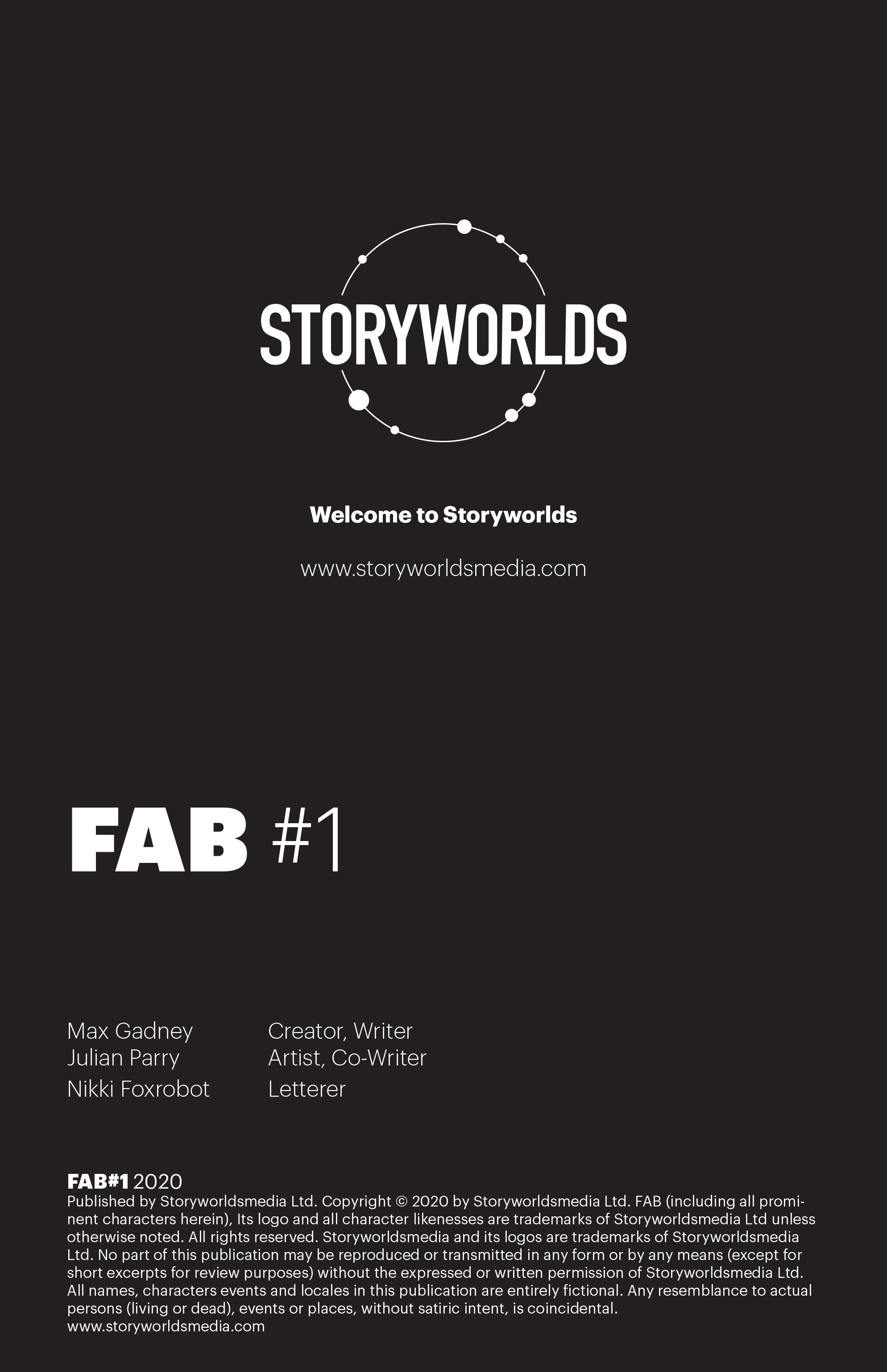 FAB (2020-): Chapter 1 - Page 2