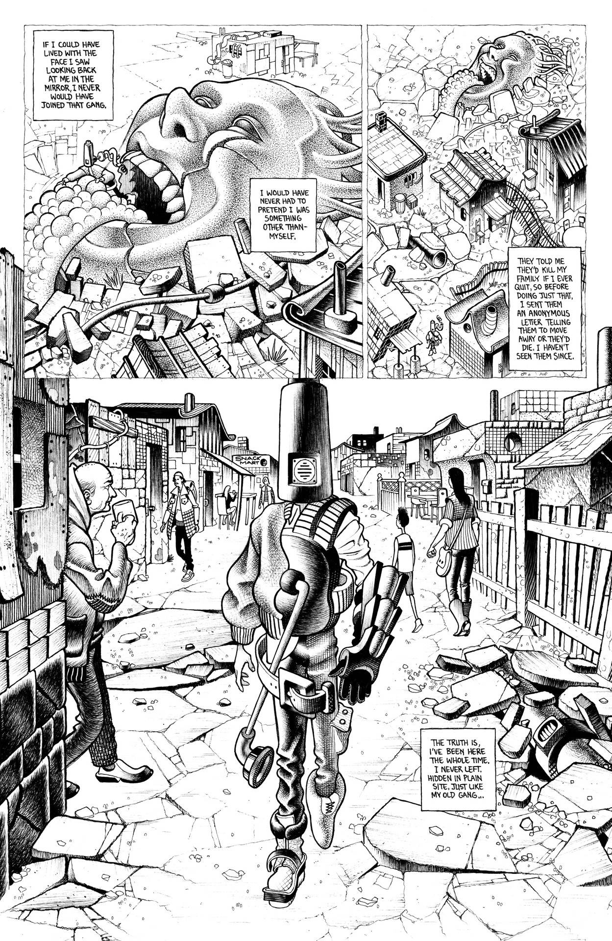 Faceless and the Family (2023-) issue 1 - Page 4