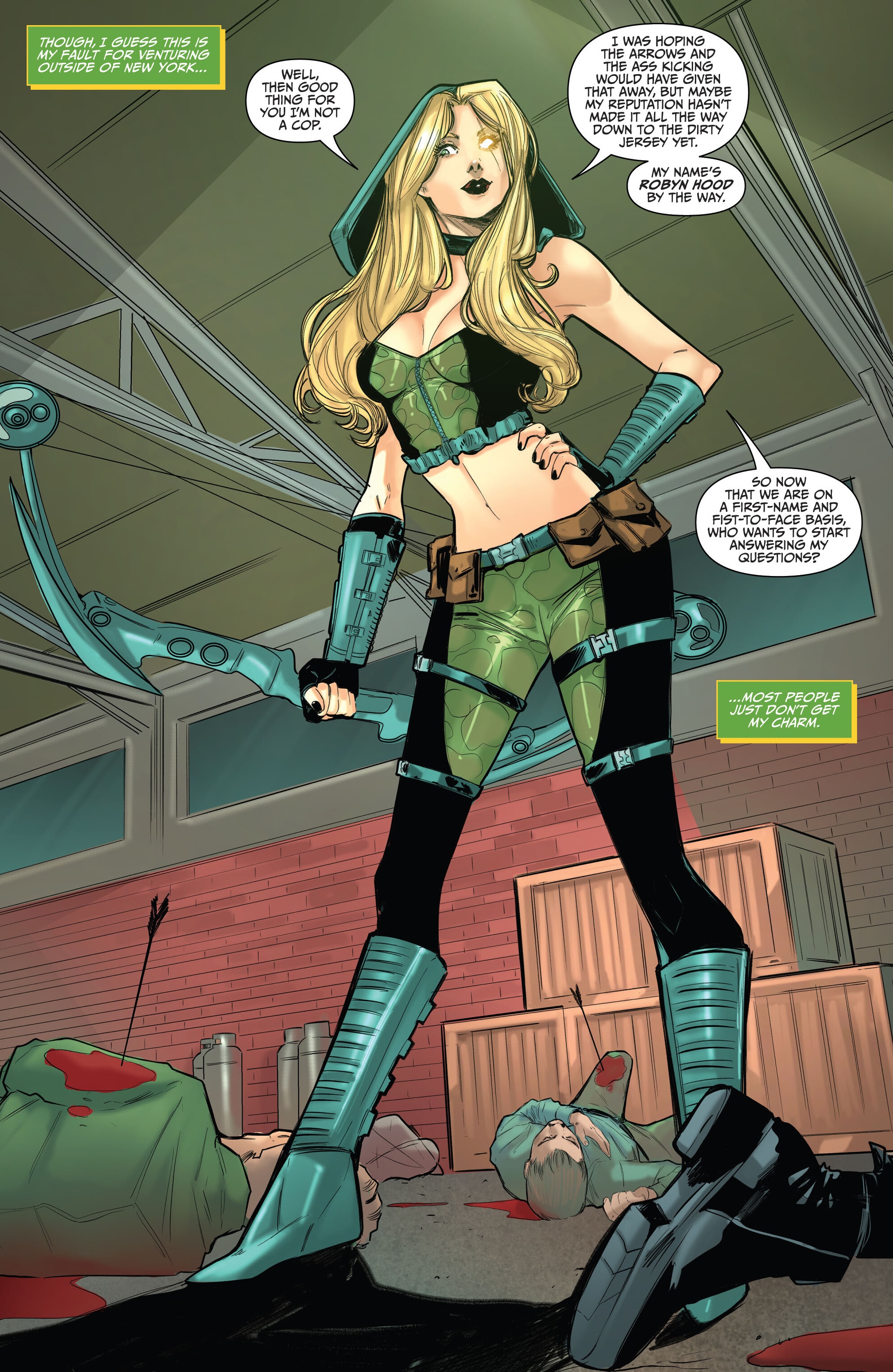 Fairy Tale Team Up: Robyn Hood & Belle (2024-) issue 1 - Page 8