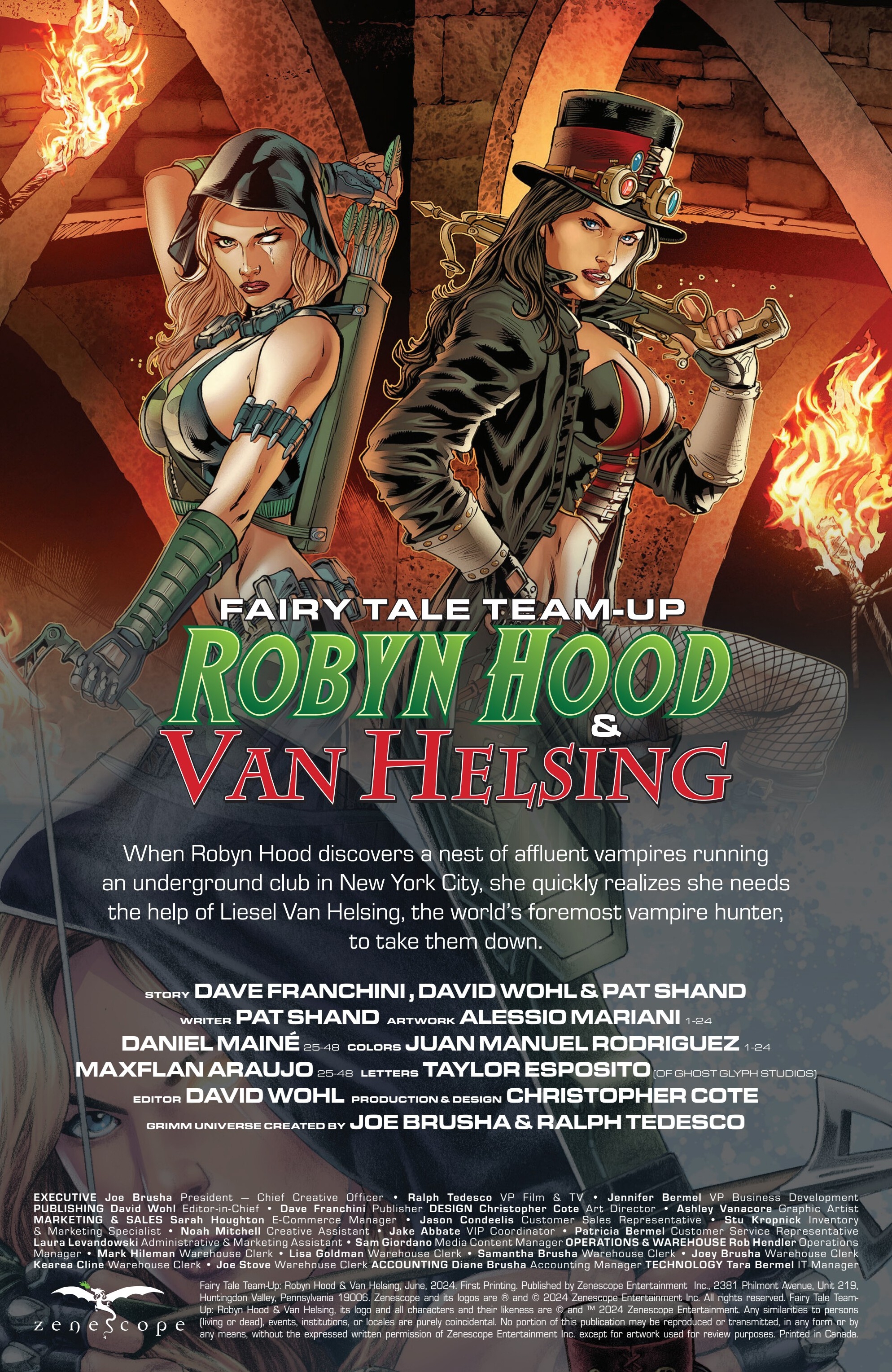 Fairy Tale Team Up: Robyn Hood & Van Helsing (2024-) issue 1 - Page 2