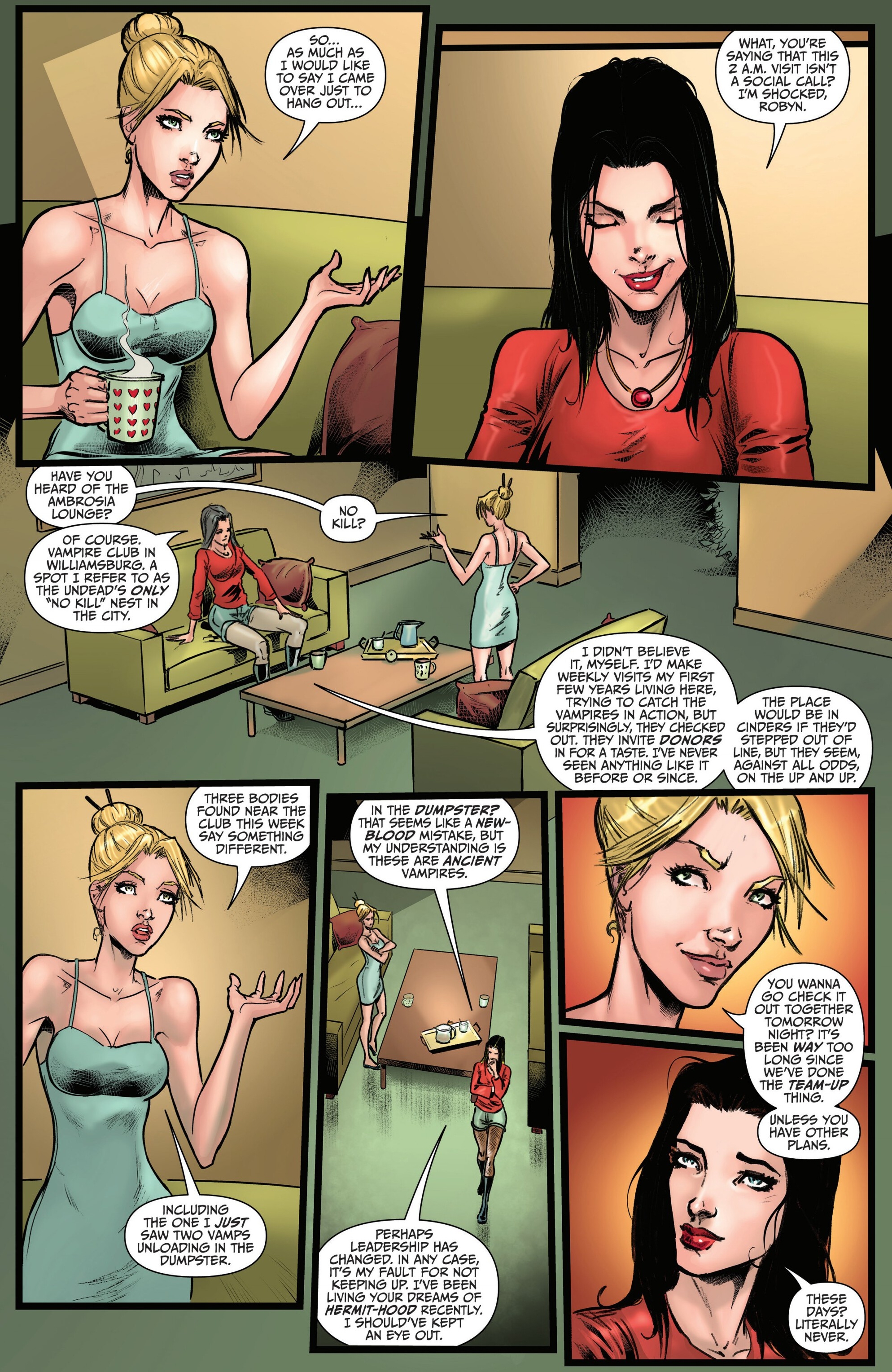 Fairy Tale Team Up: Robyn Hood & Van Helsing (2024-) issue 1 - Page 22