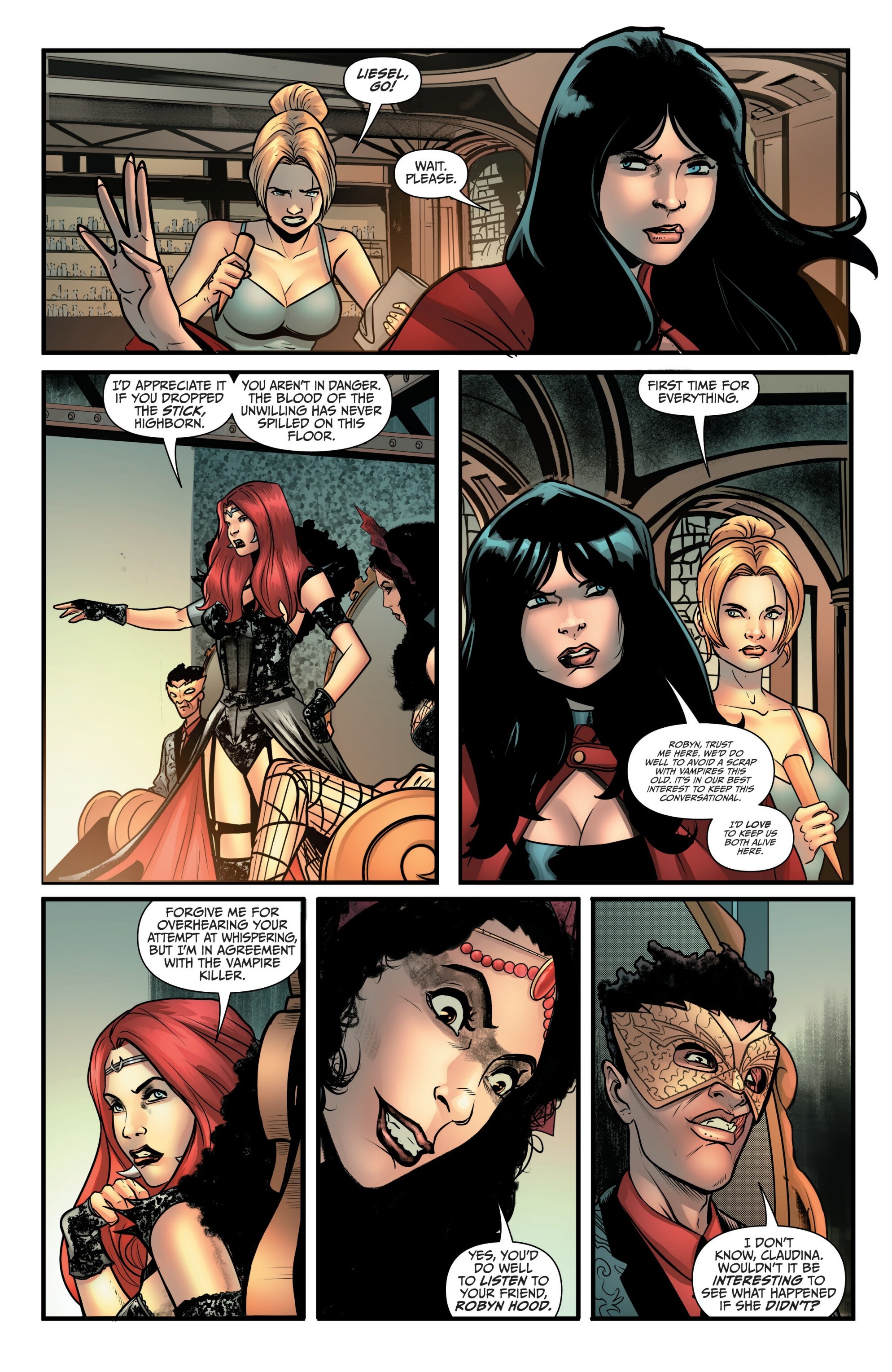 Fairy Tale Team Up: Robyn Hood & Van Helsing (2024-) issue 1 - Page 28