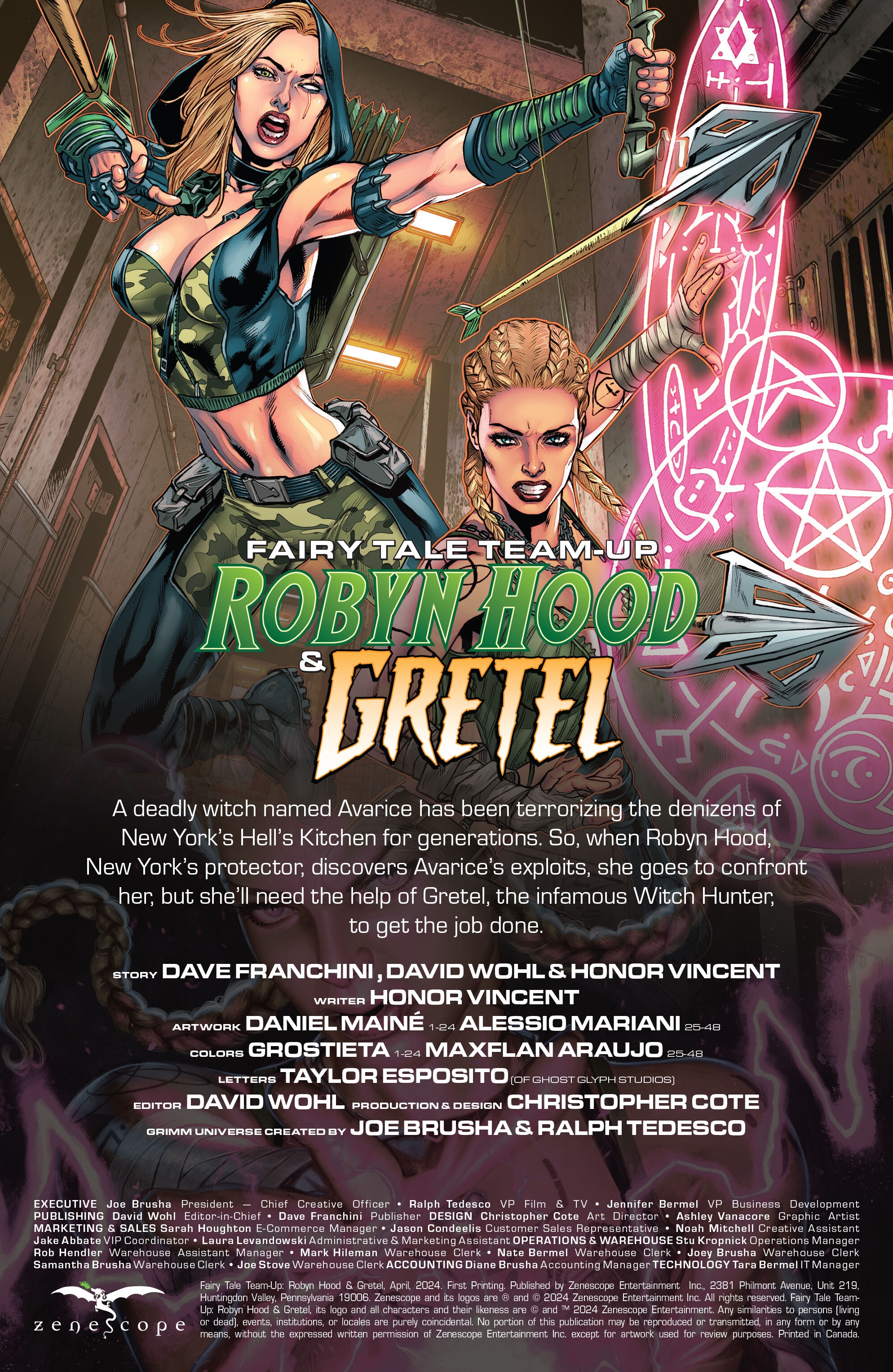 Fairy Tale Team-Up: Robyn Hood & Gretel (2024-) issue 1 - Page 2