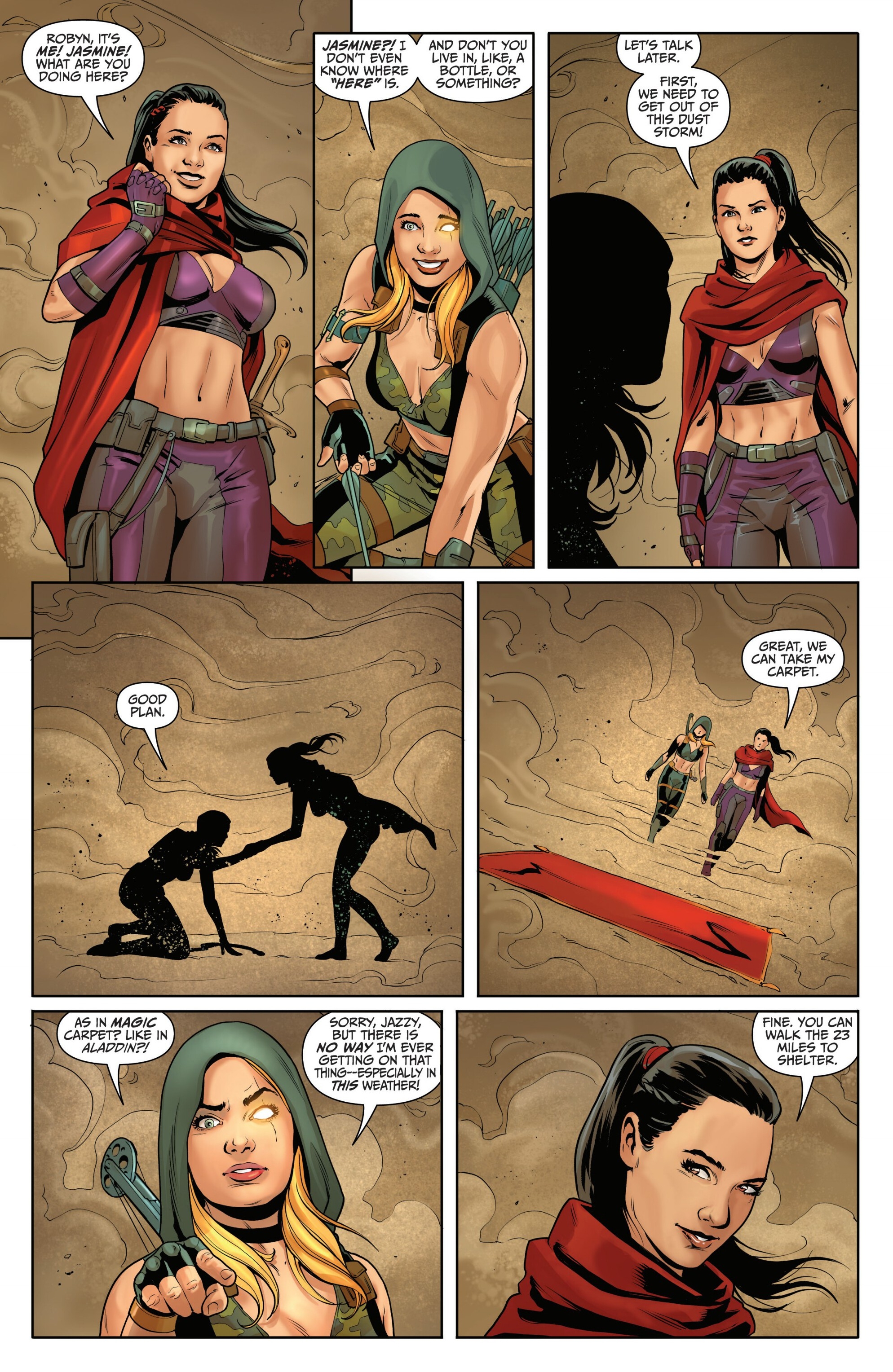 Fairy Tale Team-Up: Robyn Hood & Jasmine (2024-) issue 1 - Page 14