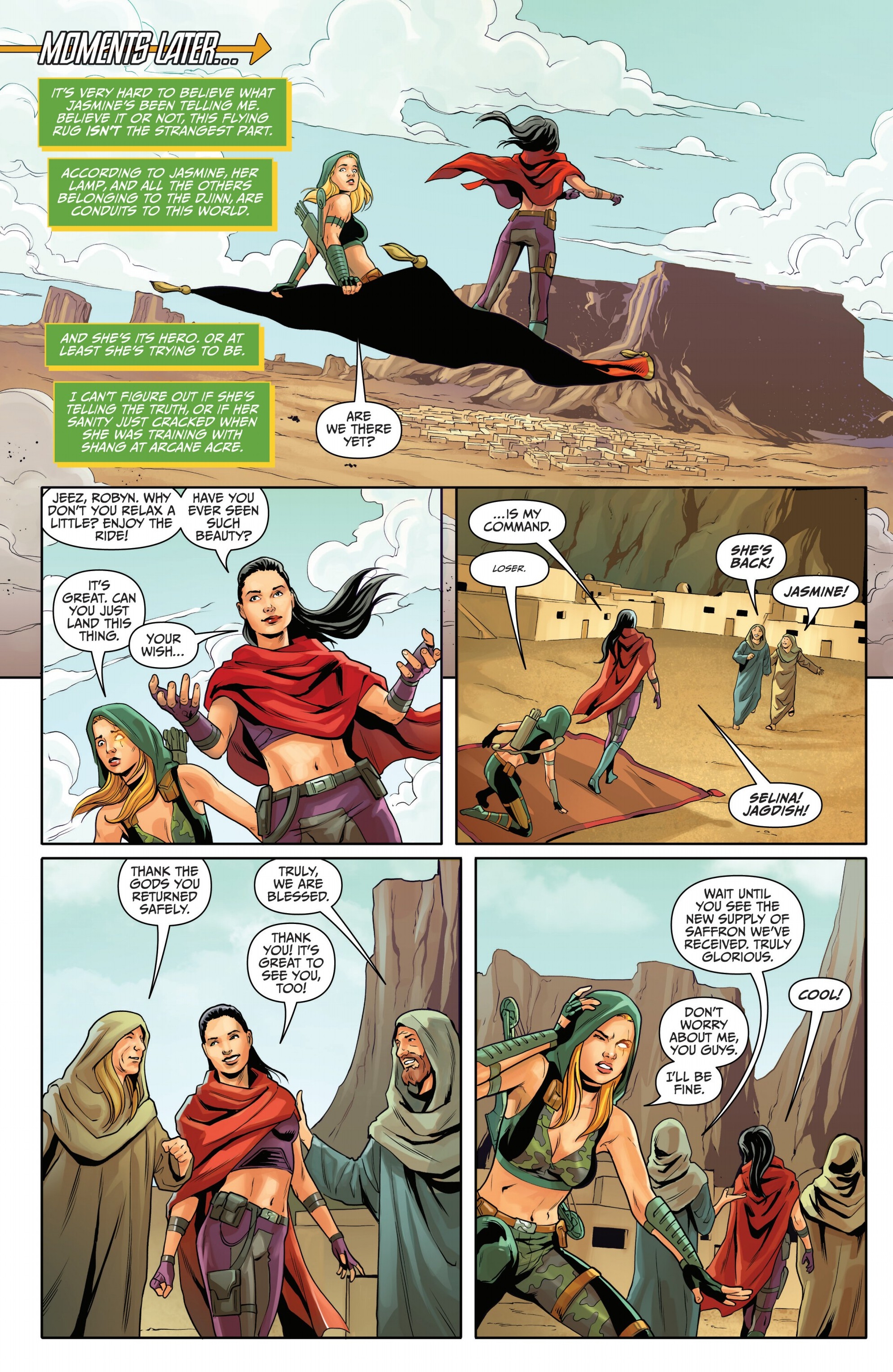 Fairy Tale Team-Up: Robyn Hood & Jasmine (2024-) issue 1 - Page 15