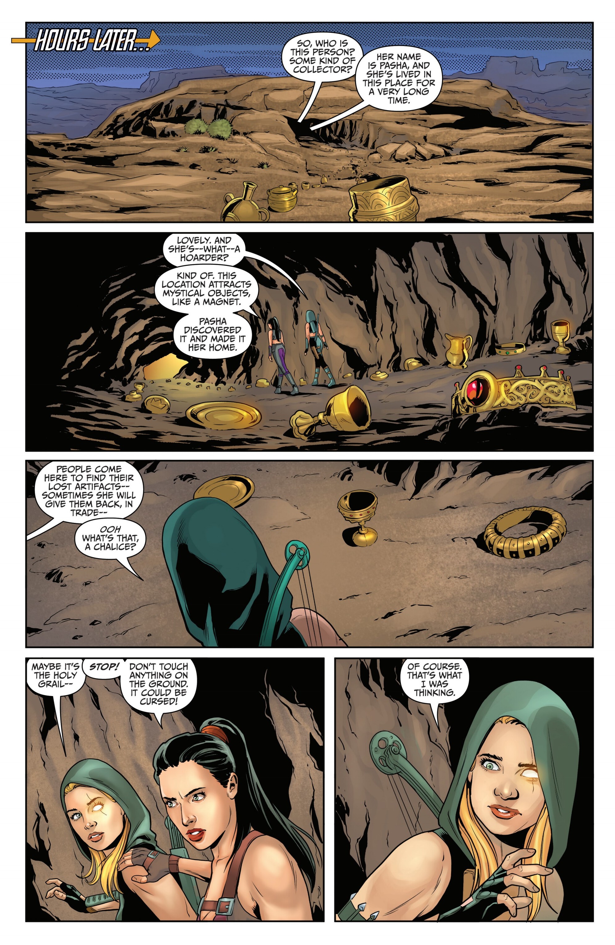 Fairy Tale Team-Up: Robyn Hood & Jasmine (2024-) issue 1 - Page 21