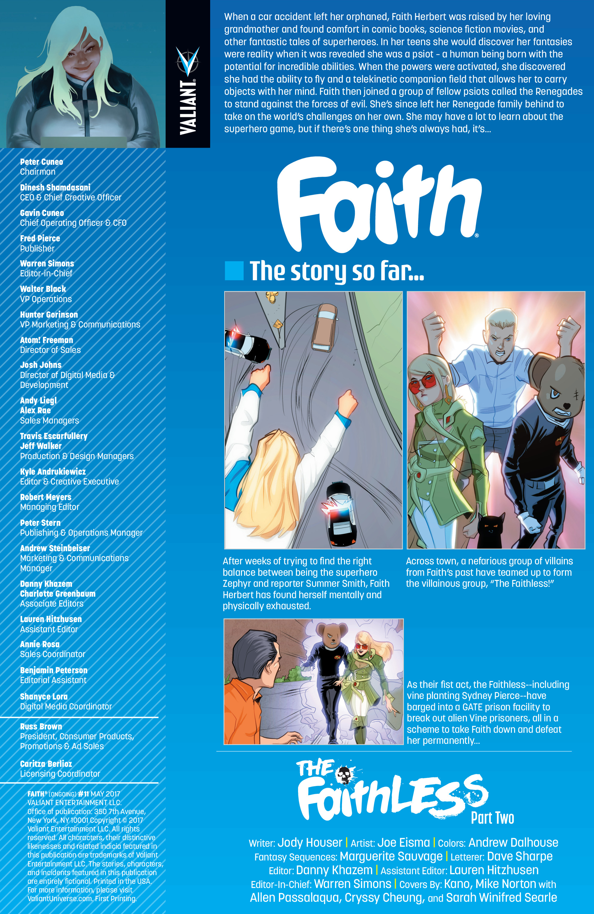 Faith (2016-) issue 11 - Page 2