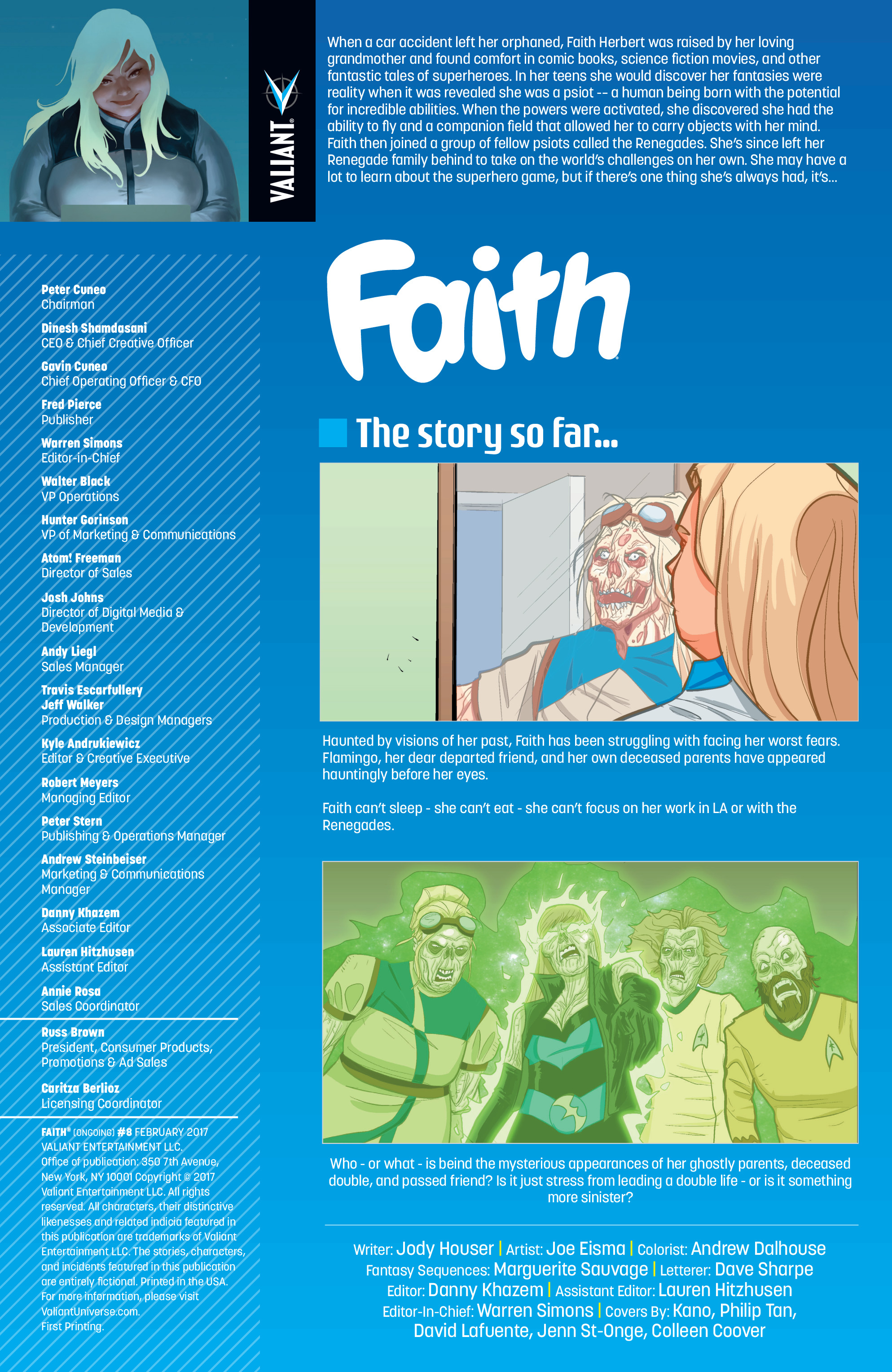 Faith (2016-) issue 8 - Page 2