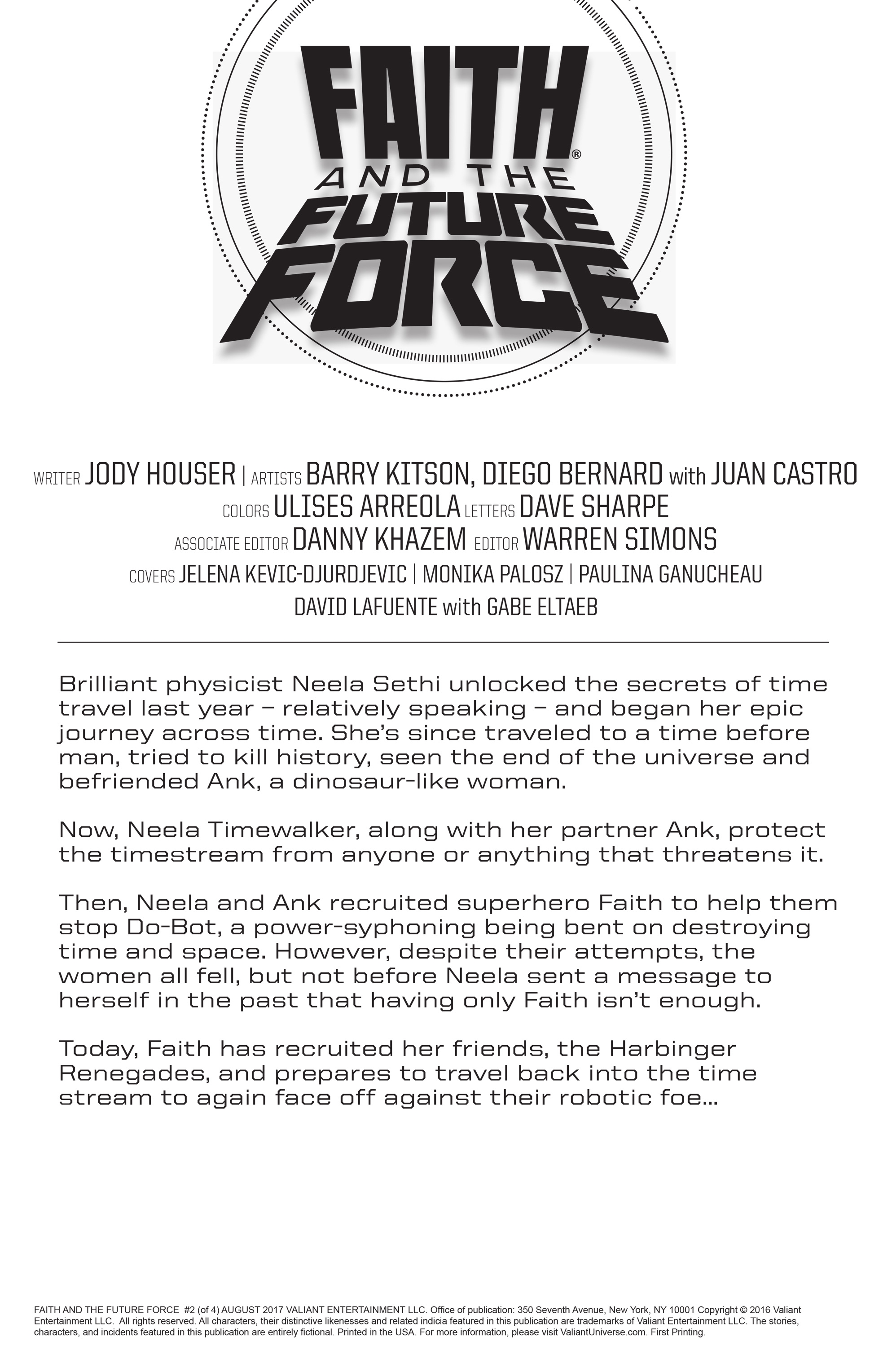 Faith and the Future Force (2017) issue 2 - Page 2