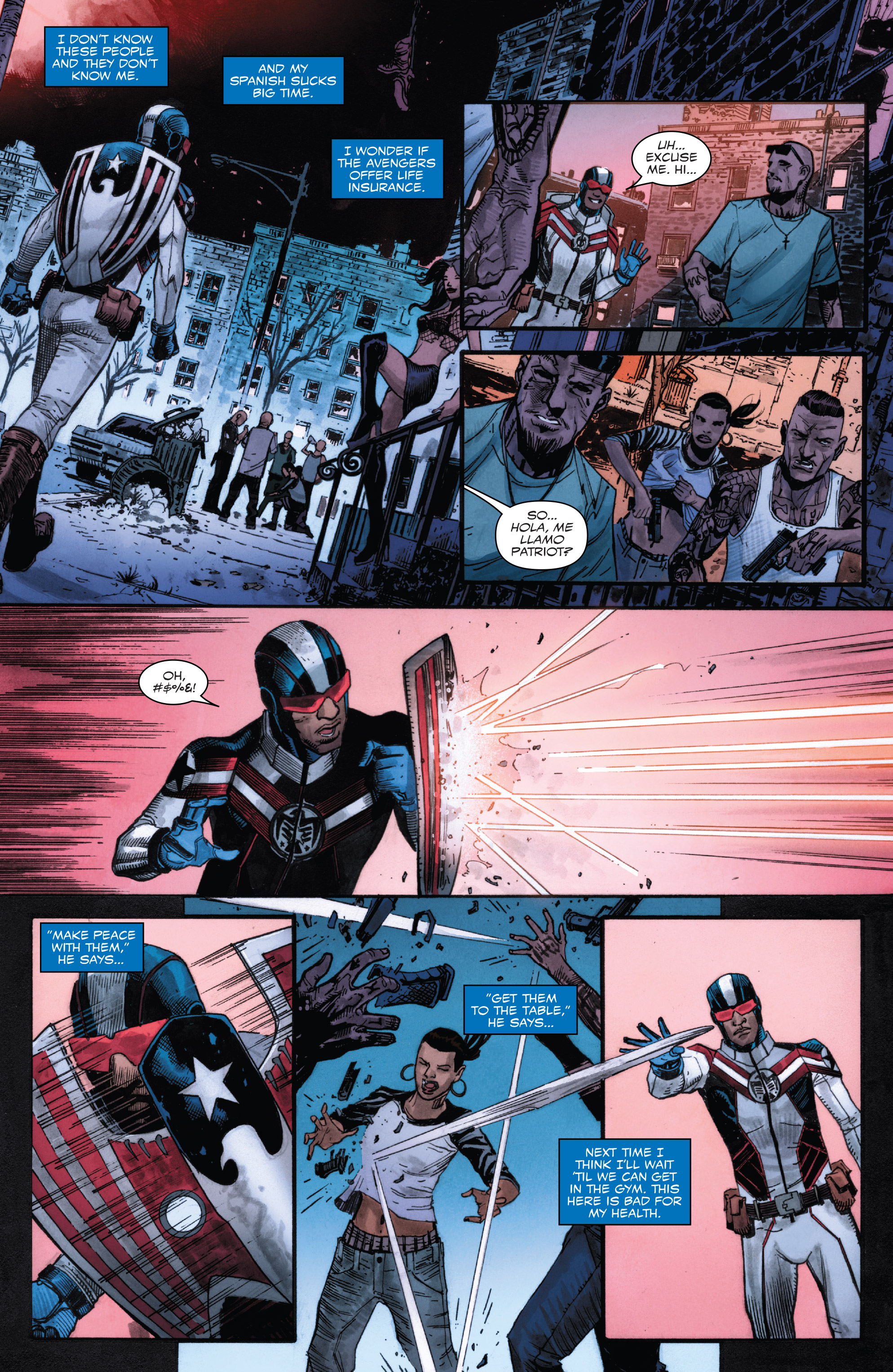 Falcon (2017) issue 1 - Page 12