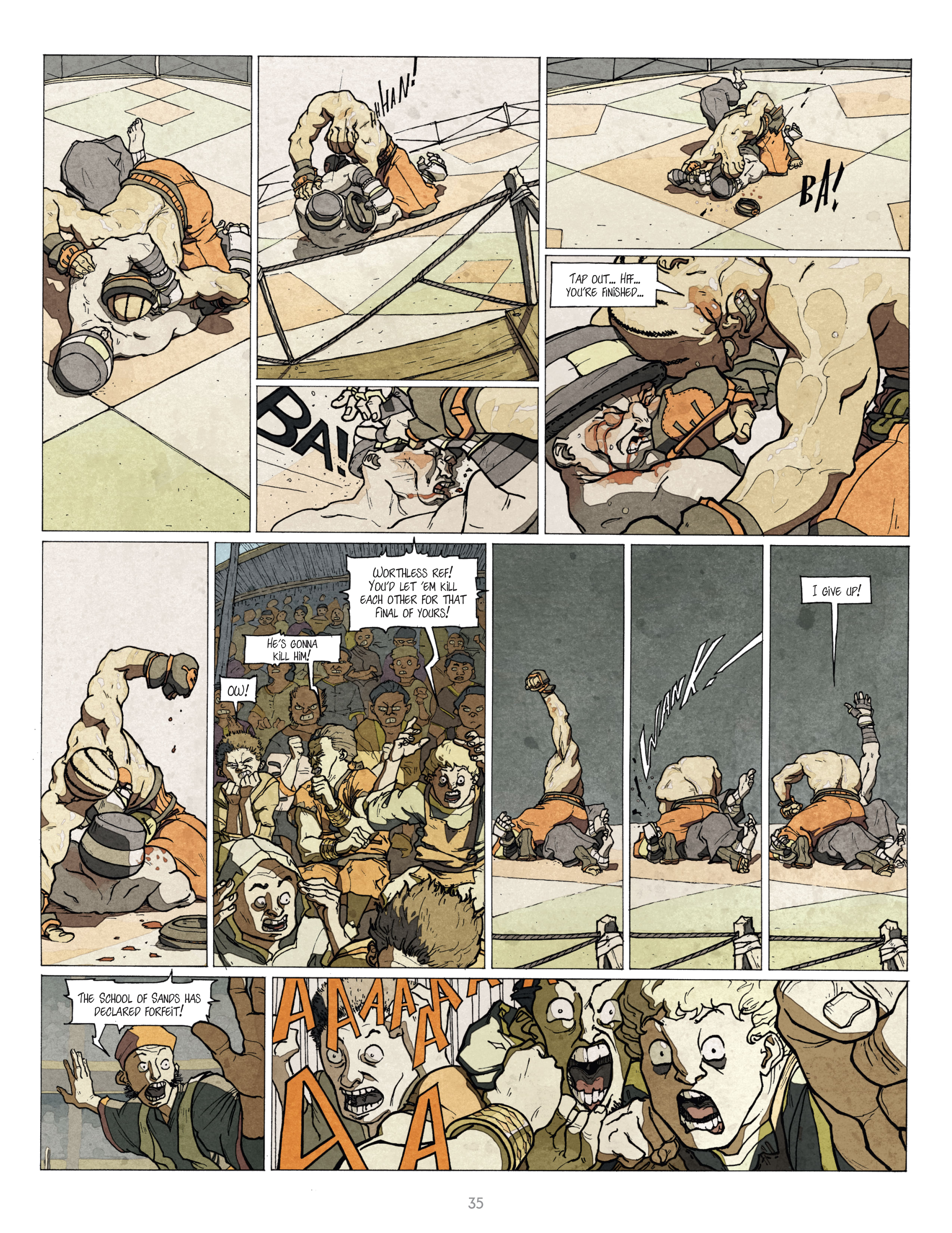 <{ $series->title }} issue 1 - Page 36