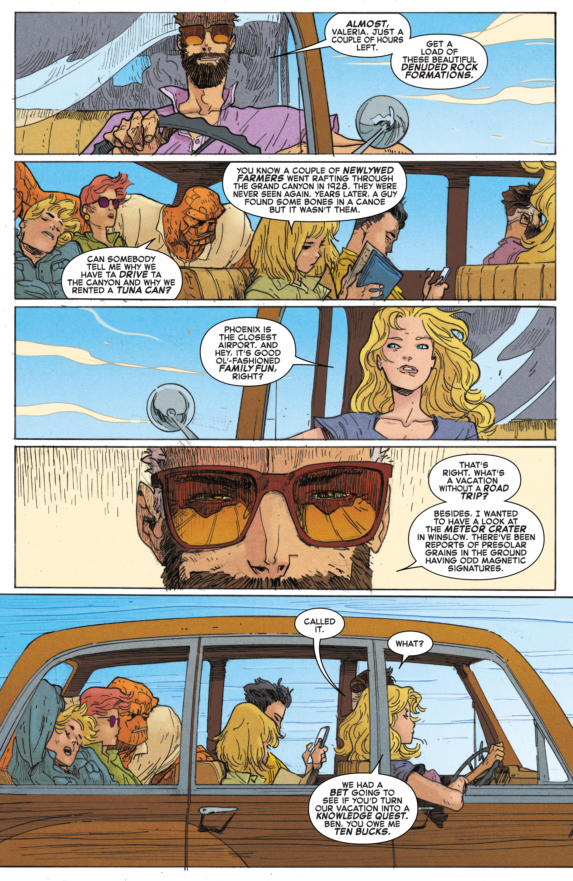 Fantastic Four: Road Trip (2020): Chapter 1 - Page 4