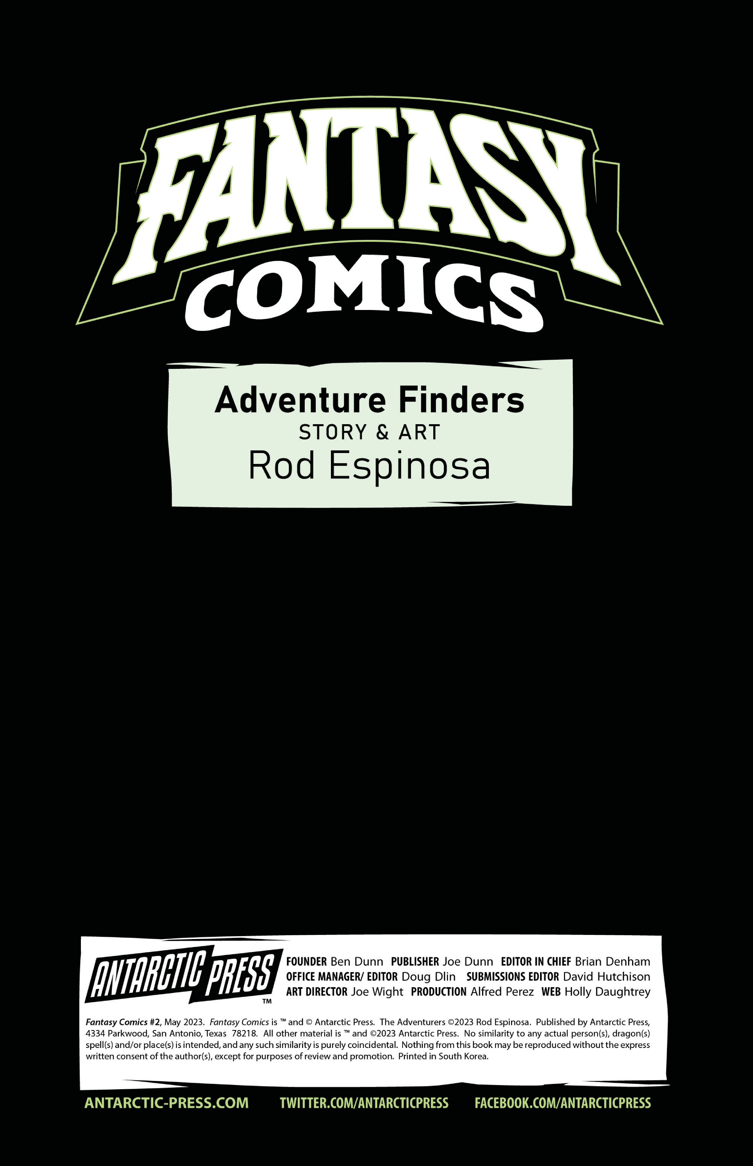 Fantasy Comics (2023-) issue 2 - Page 2