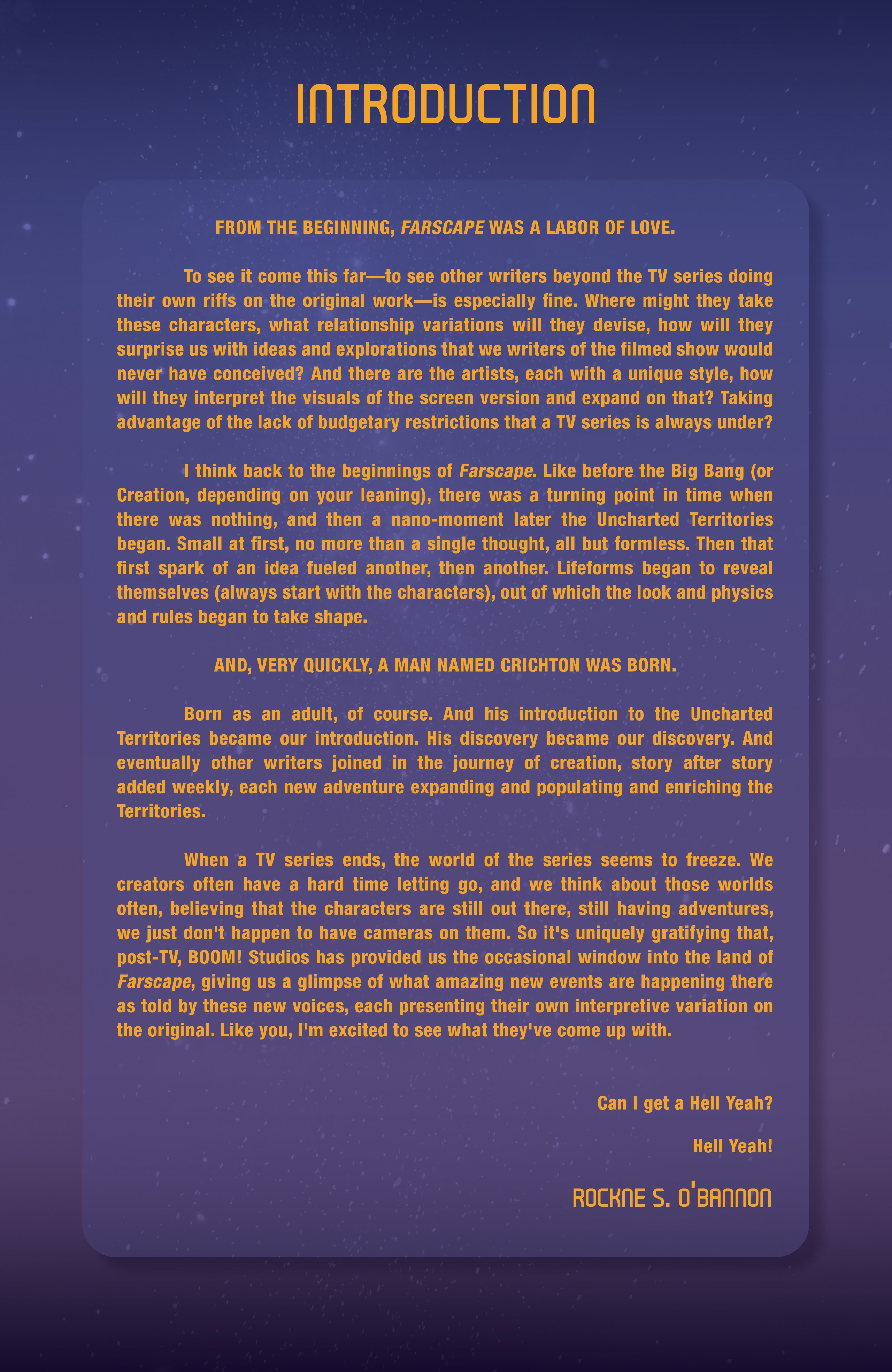 Farscape: 25th Anniversary Special (2024-) issue 1 - Page 3