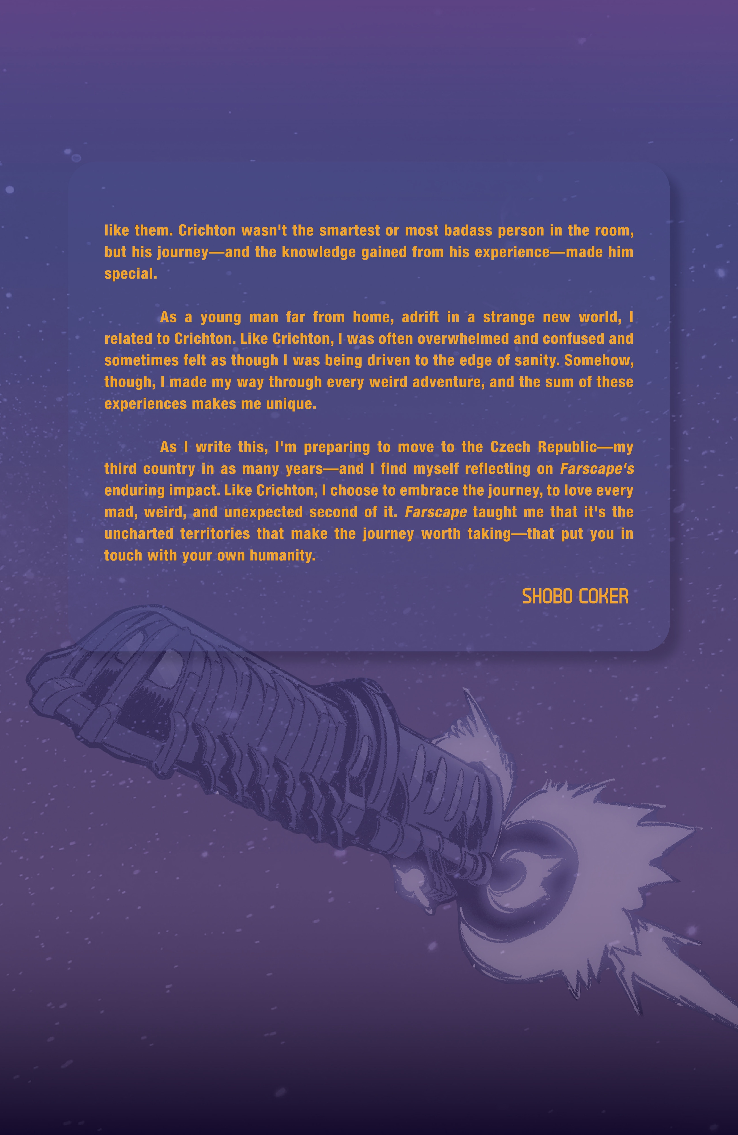 Farscape: 25th Anniversary Special (2024-) issue 1 - Page 17