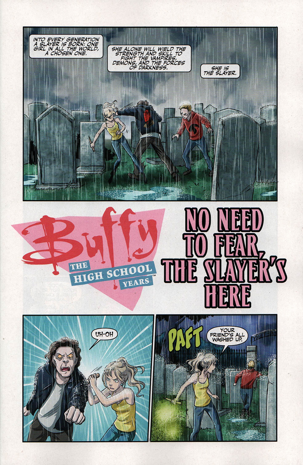 FCBD 2017 Collection issue Buffy - Plants vs Zombies - Page 3